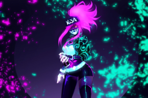 k da akali neon mask lol league of legends lol 1574105103