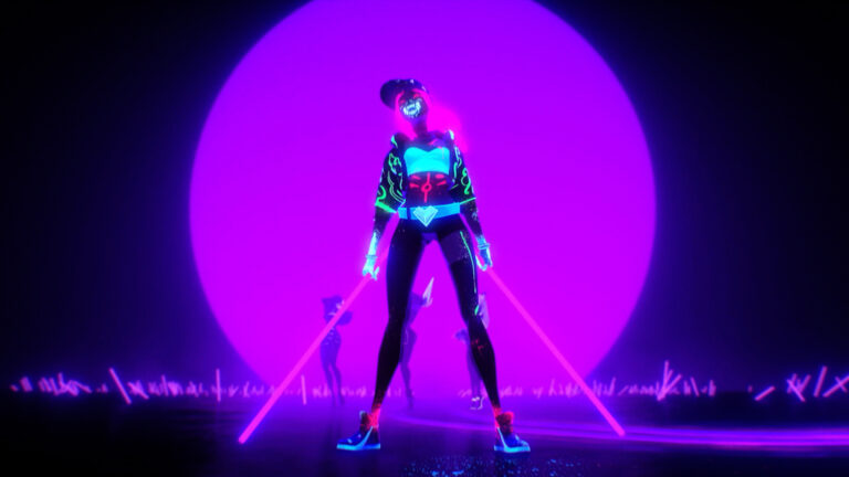 K/DA Akali Neon POP/STARS League of Legends LoL lol