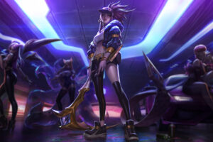 k da akali splash art league of legends lol lol 1574104318