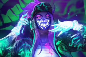 k da neon akali league of legends lol lol 1574104487