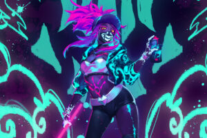 k da neon akali league of legends lol lol 1574104849