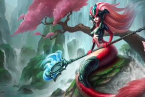 koi nami lol splash art league of legends 1574099409