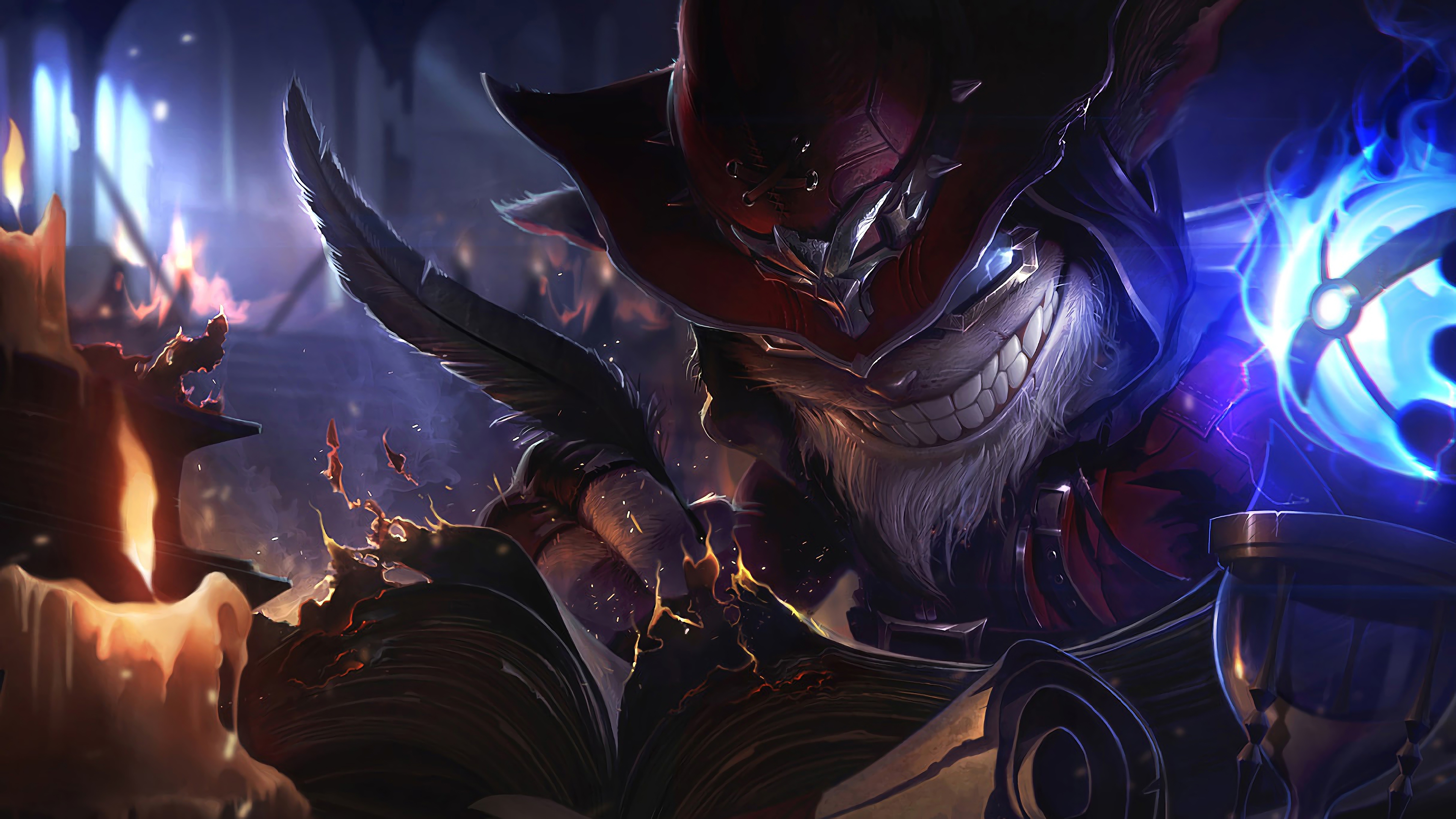 master arcanist ziggs lol splash art league of legends 1574099224