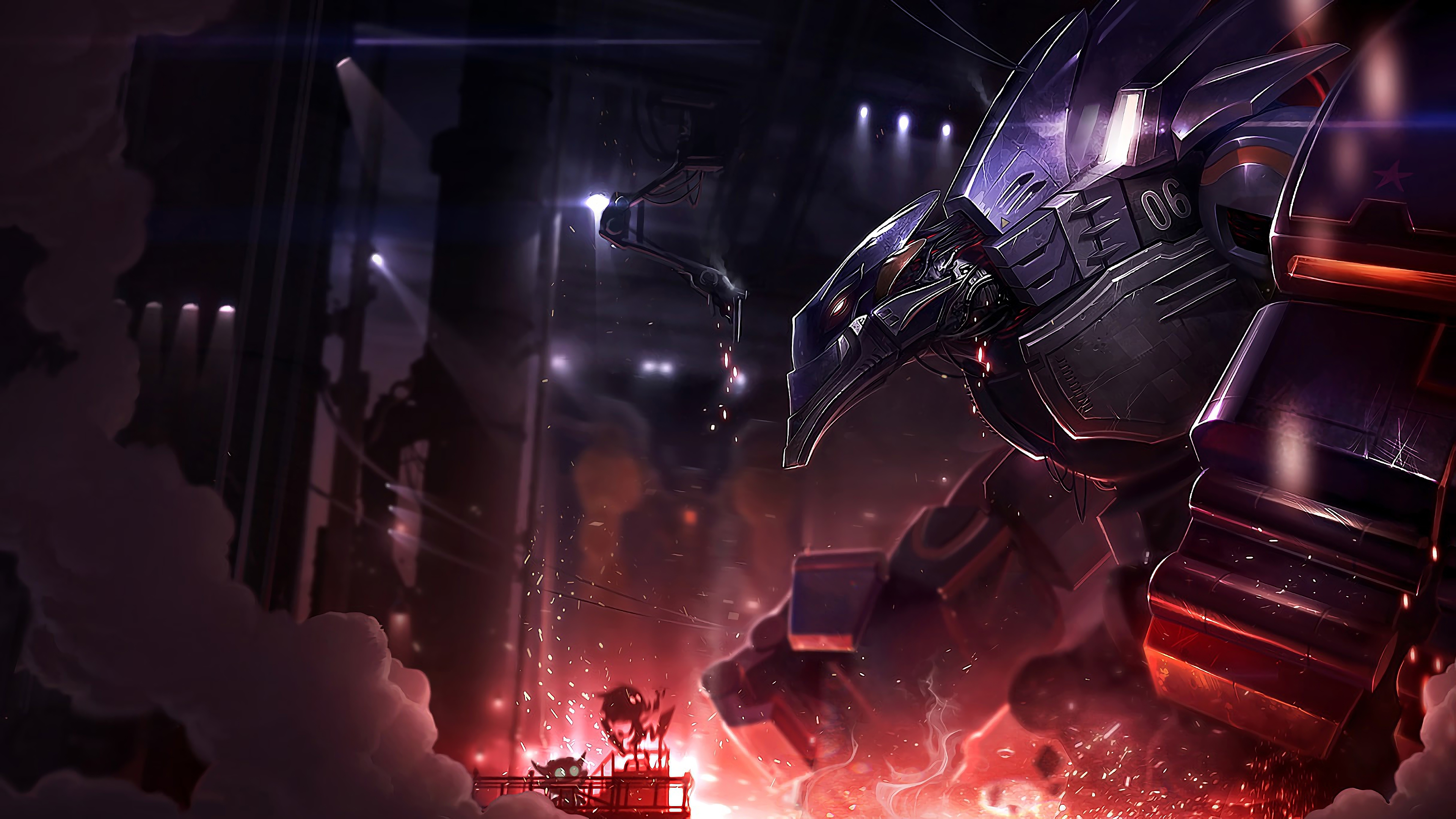 mecha malphite lol splash art league of legends 1574098361