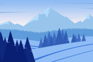 minimalist mountains snow 1574939640