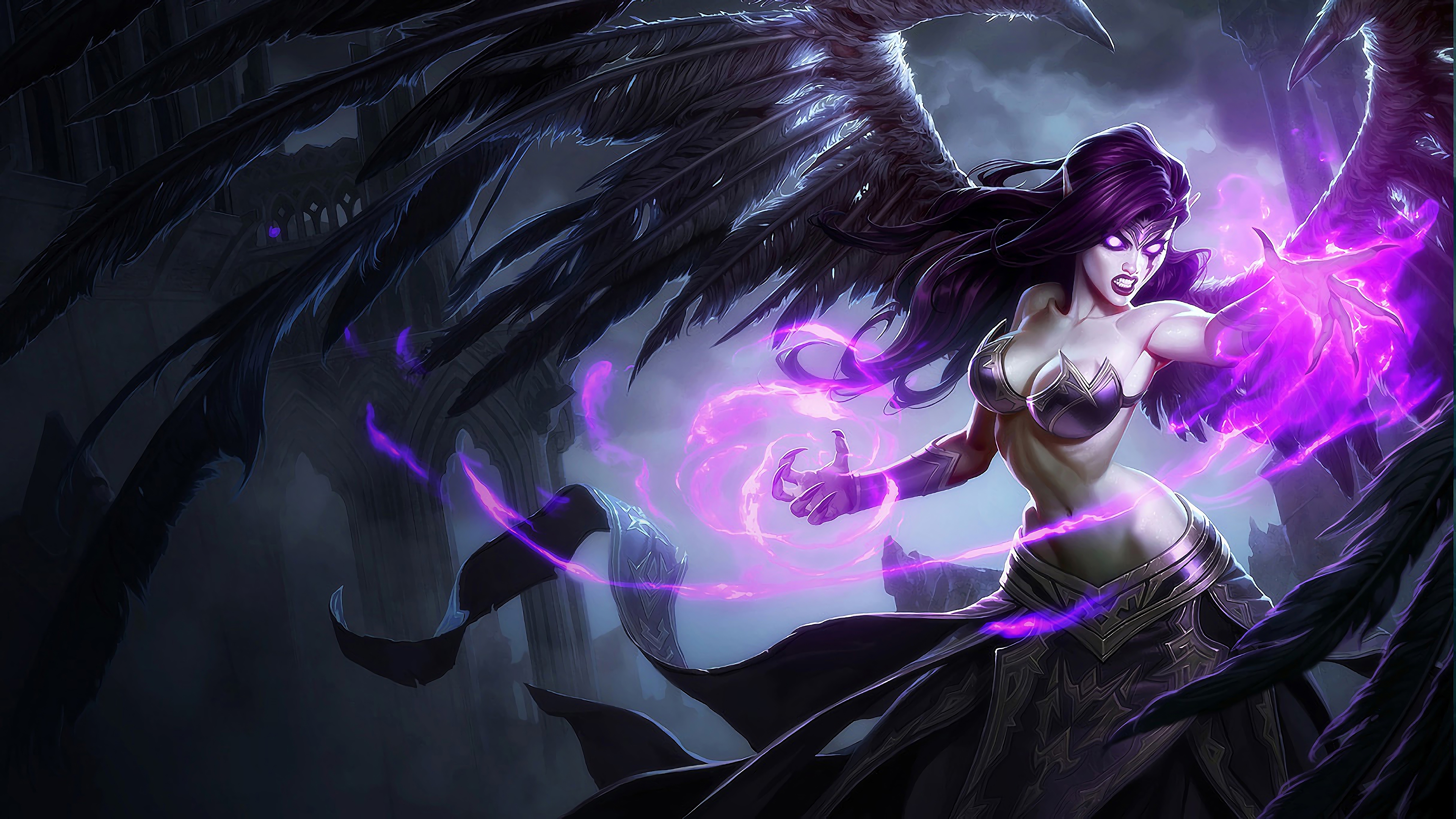 morgana lol art league of legends 1574098390