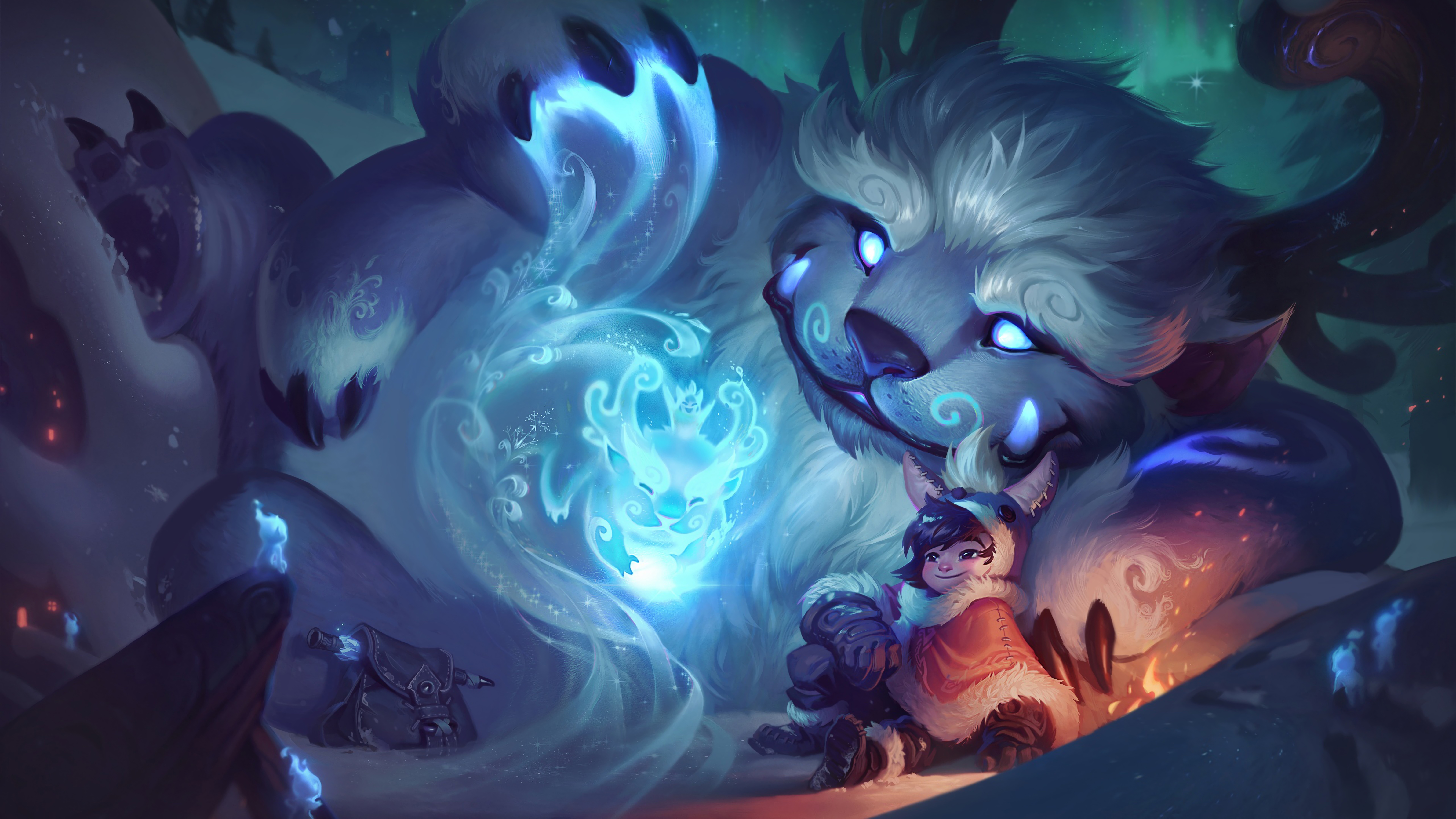 nunu new splash art rework update lol league of legends lol 1574103945