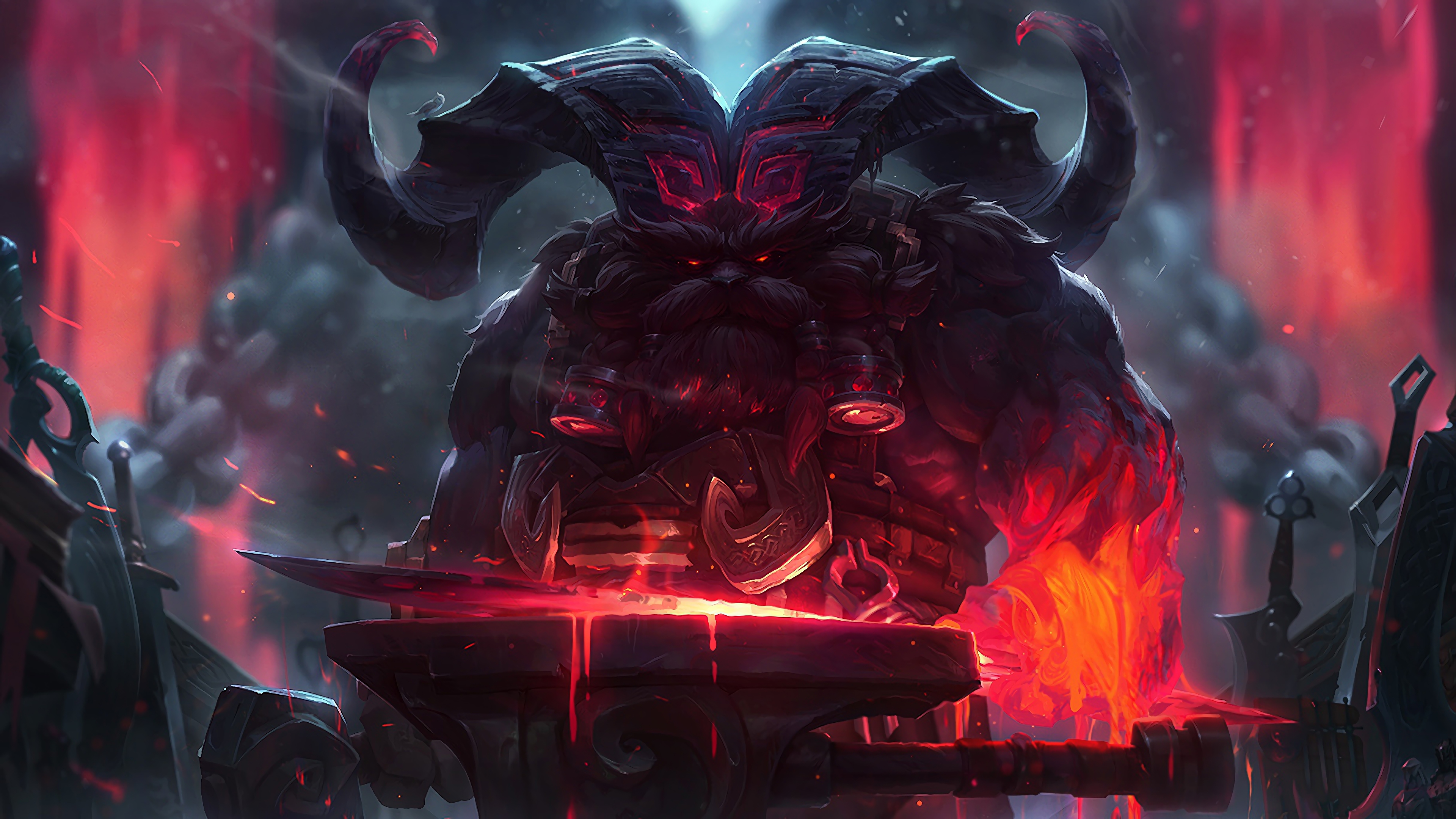 ornn lol splash art league of legends lol 1574101716