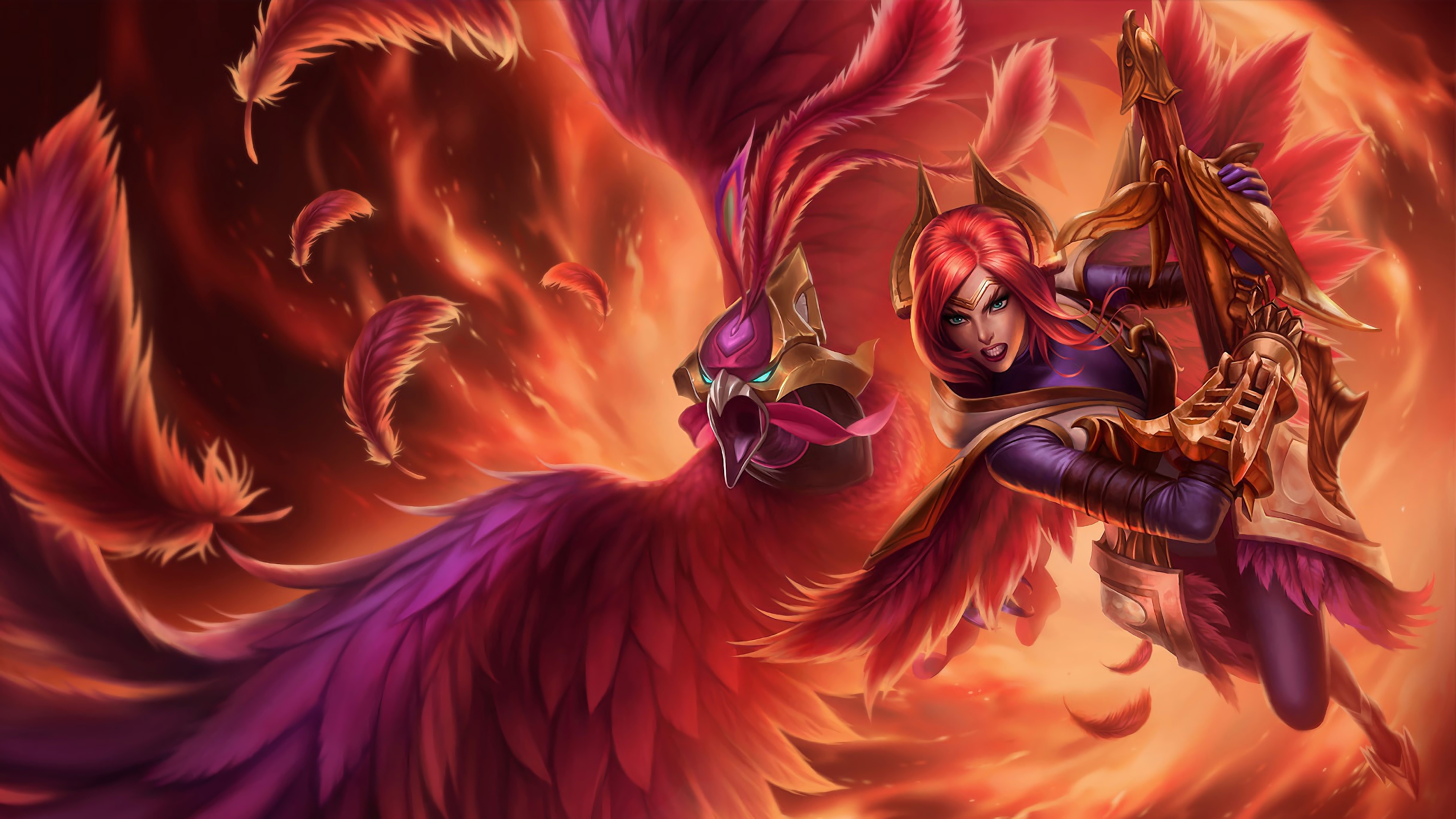 phoenix quinn lol splash art league of legends 1574098601