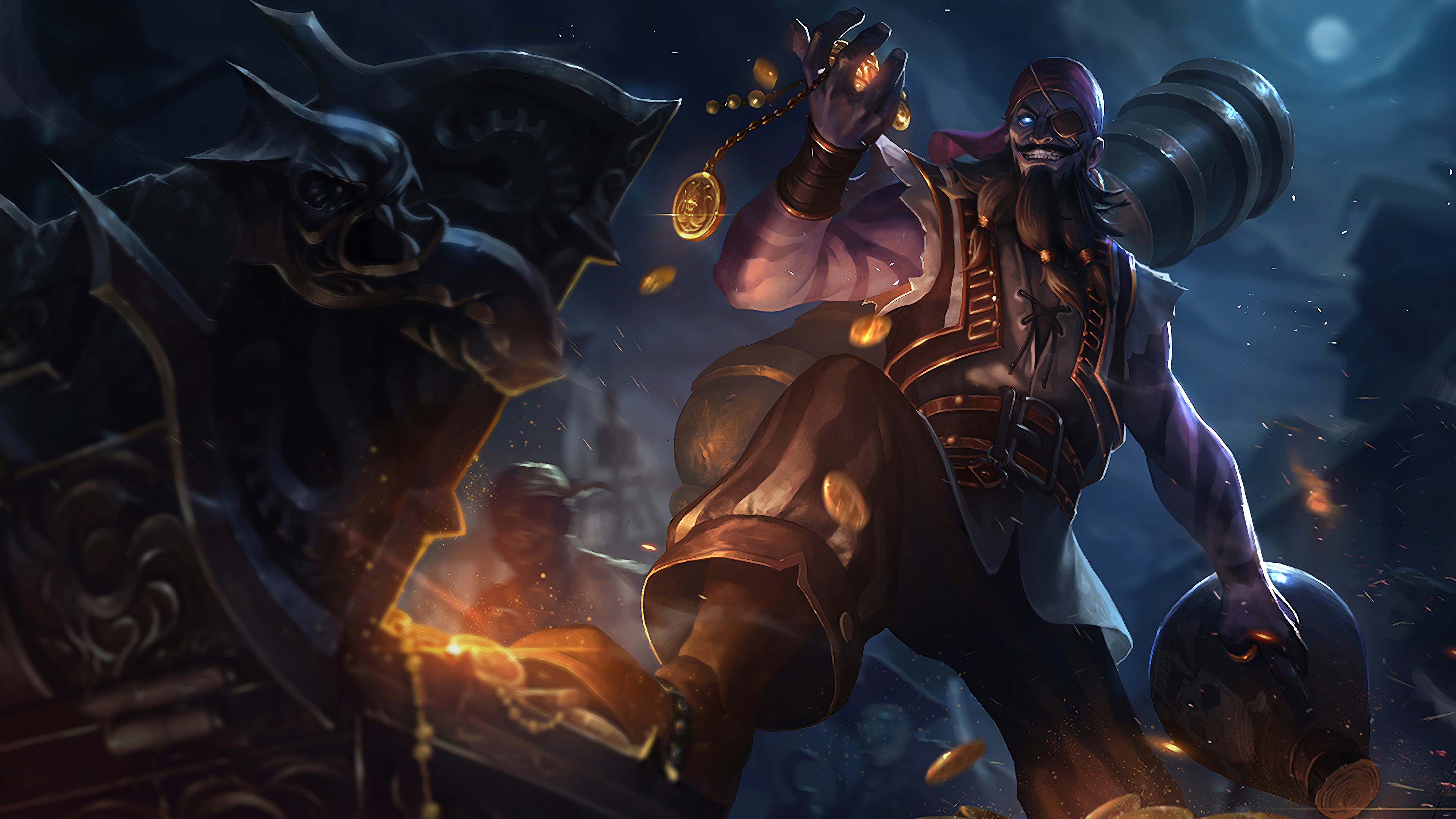 pirate ryze lol splash art league of legends 1574100785