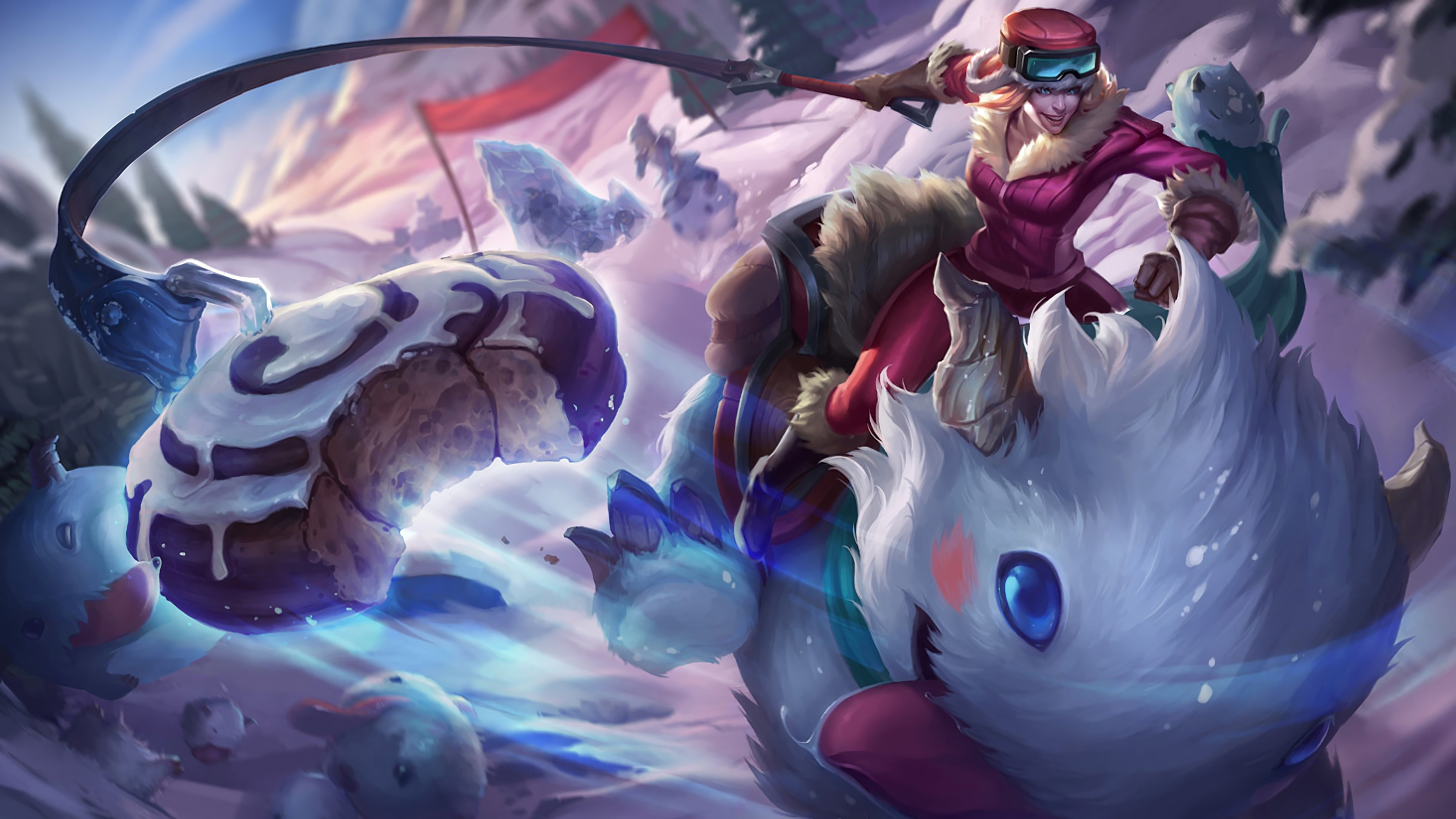 poro rider sejuani lol splash art league of legends 1574099486