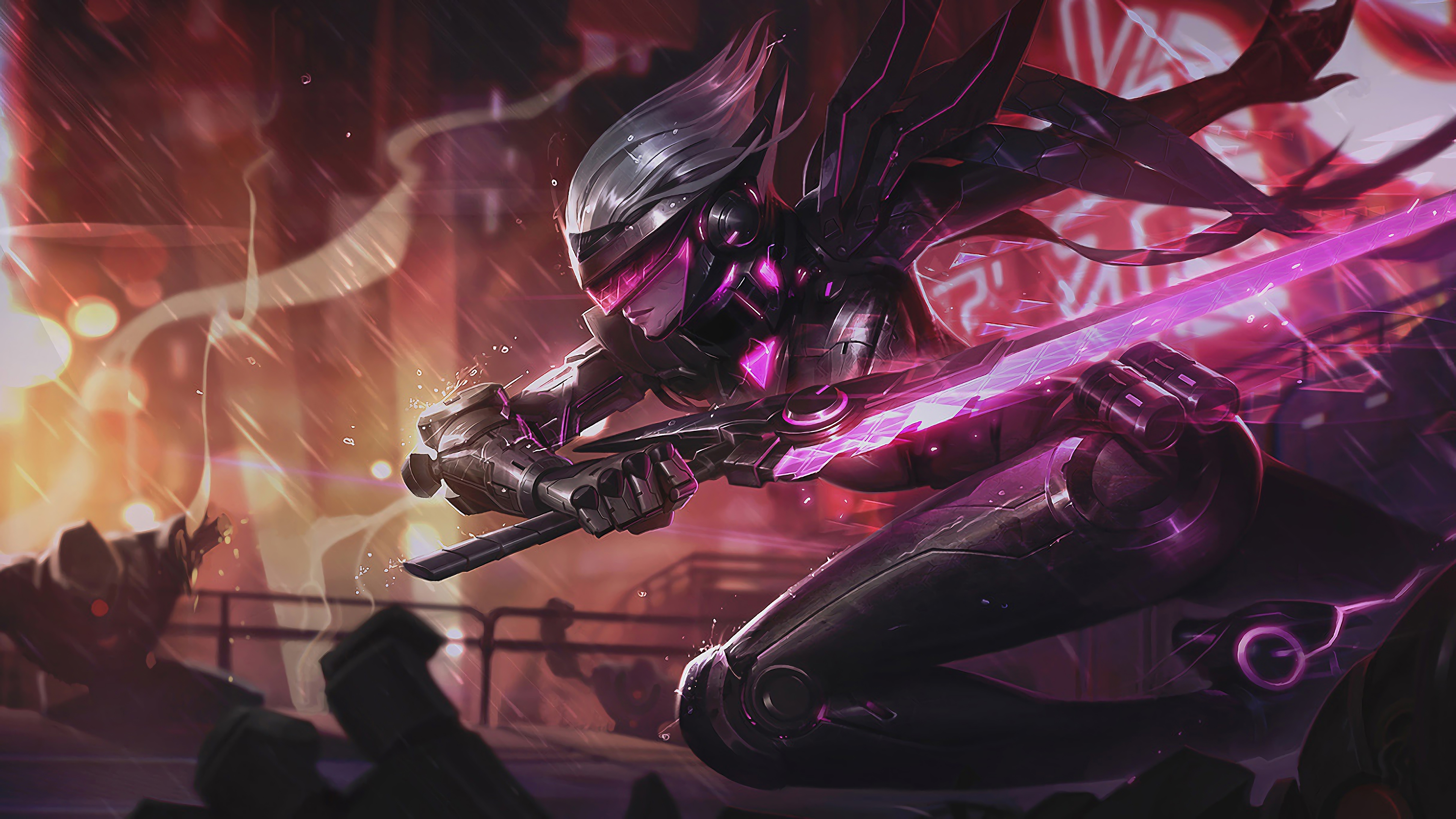 project fiora lol splash art league of legends lol 1574102535