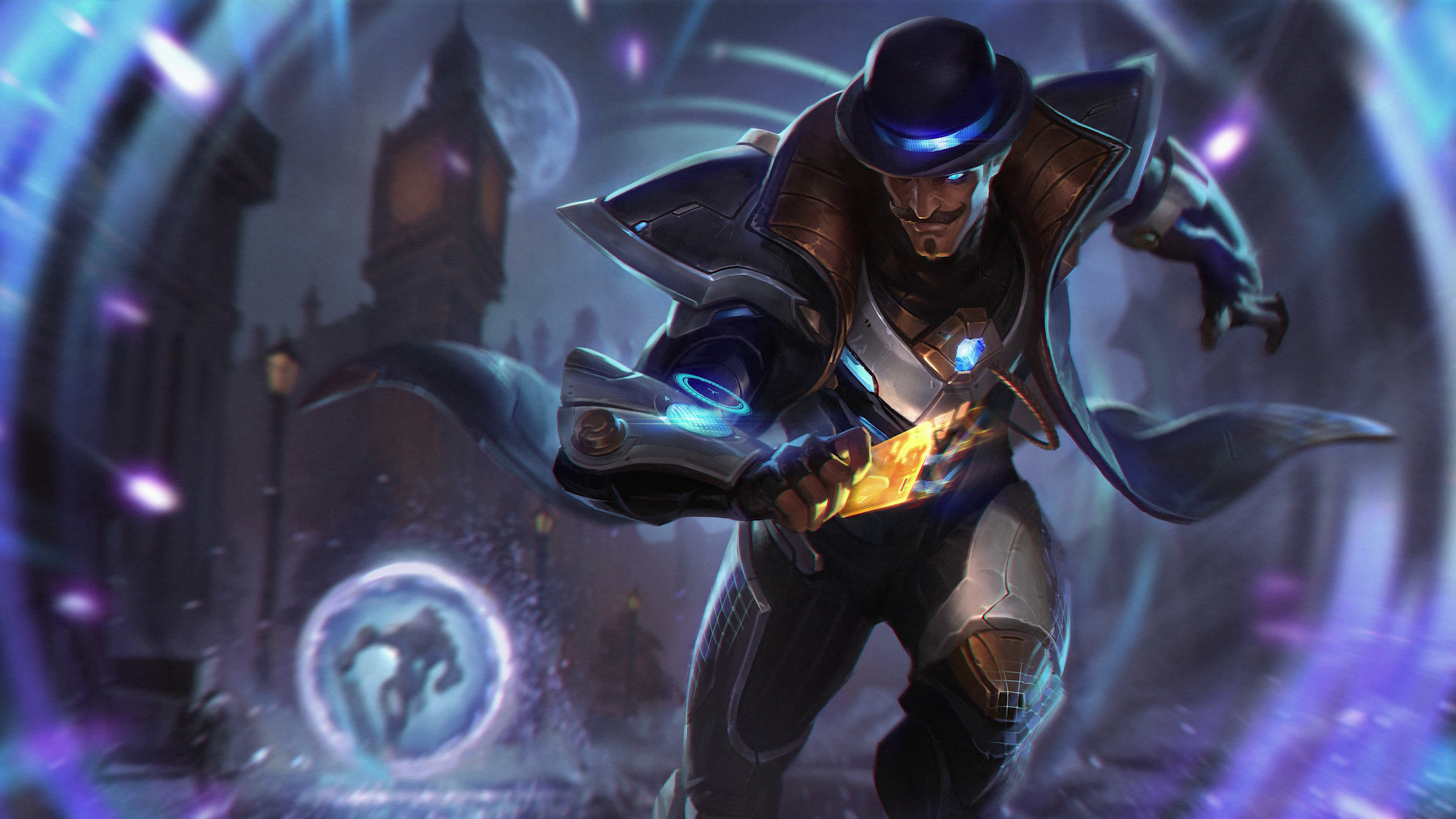 pulsefire twisted fate lol splash art league of legends lol 1574103418