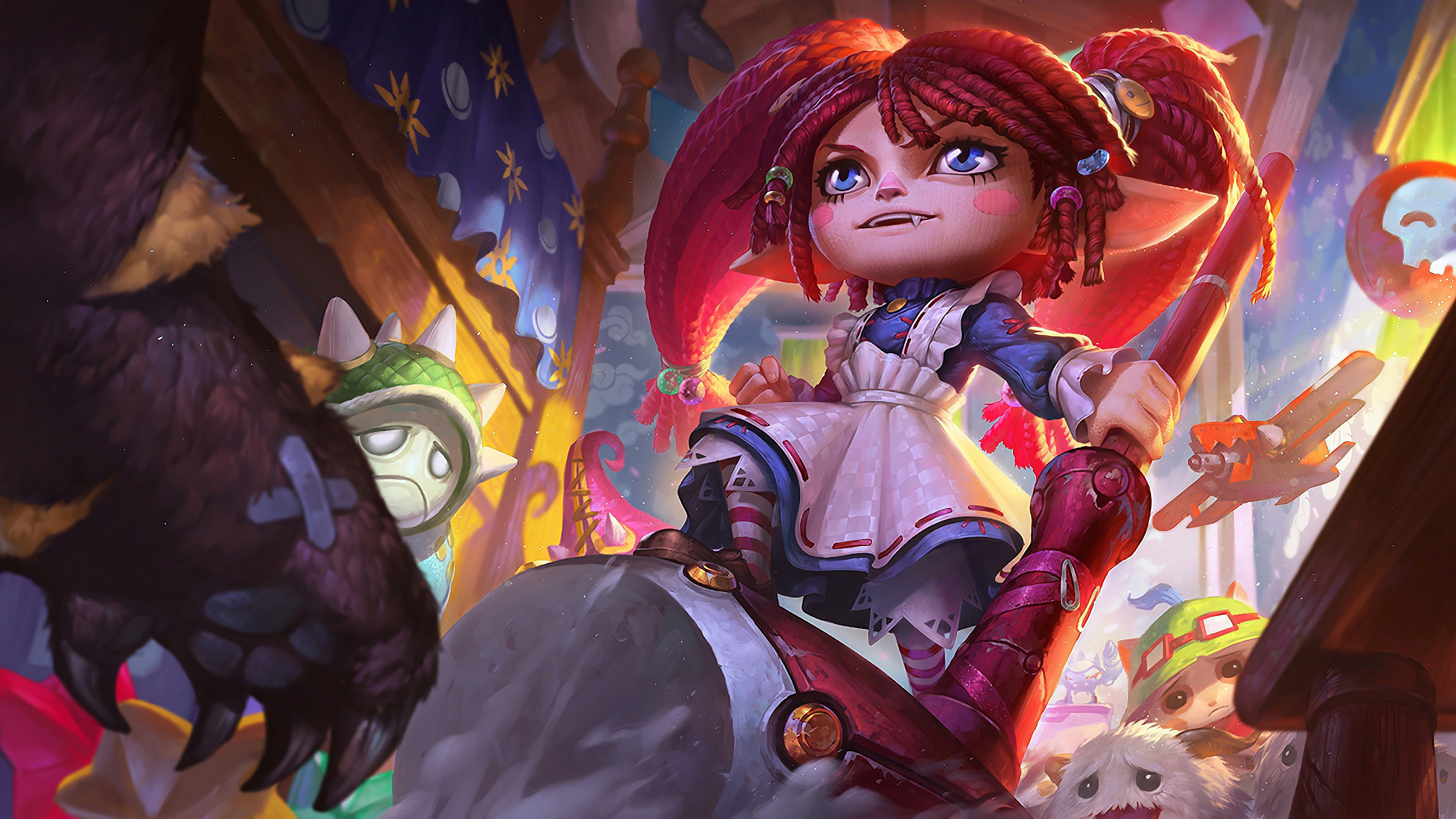 ragdoll poppy lol splash art league of legends art 1574101391