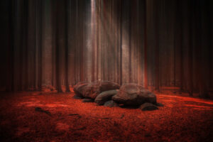 red stones wood light beams 1574937651