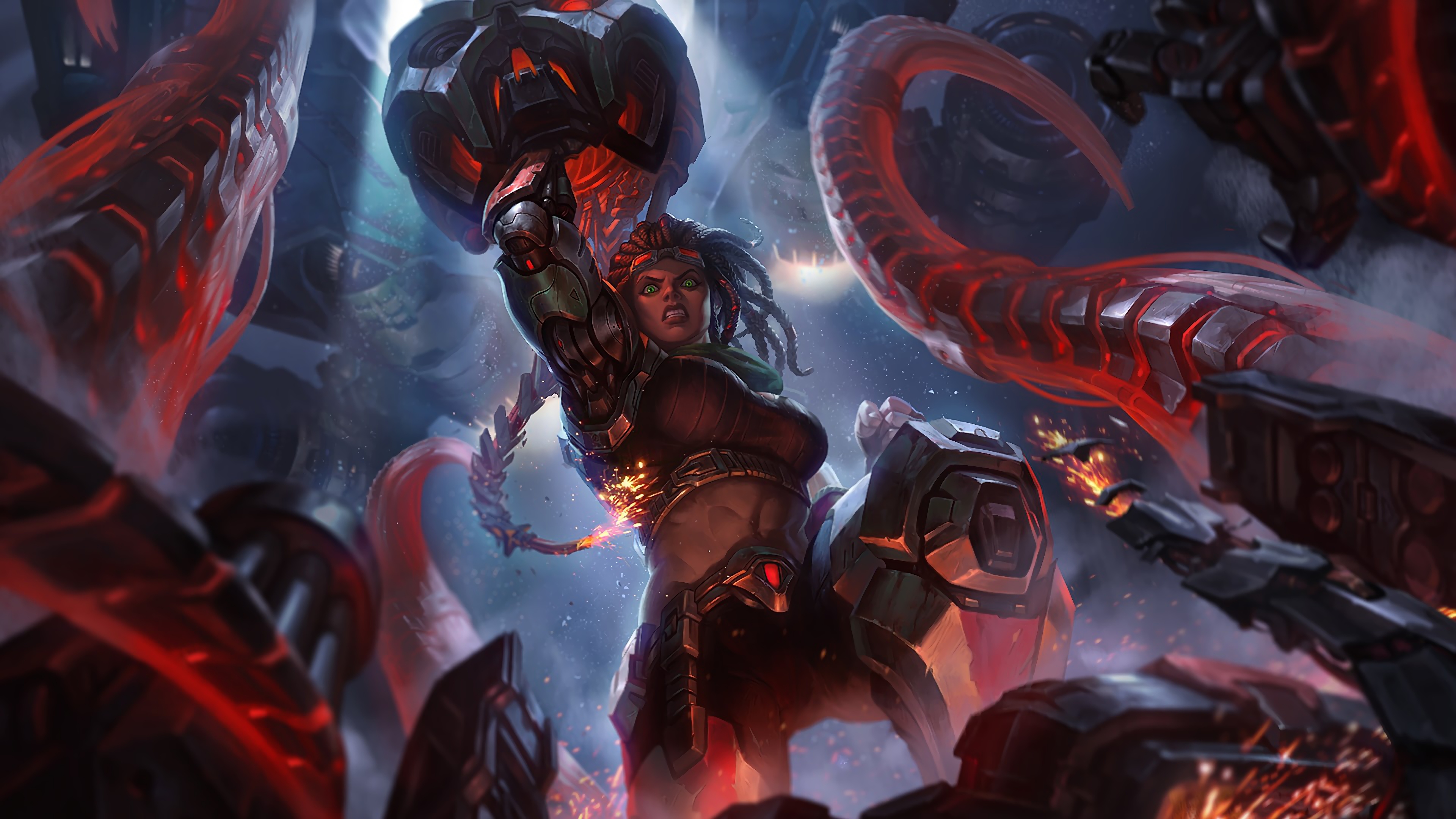 resistance illaoi lol splash art league of legends lol 1574102868