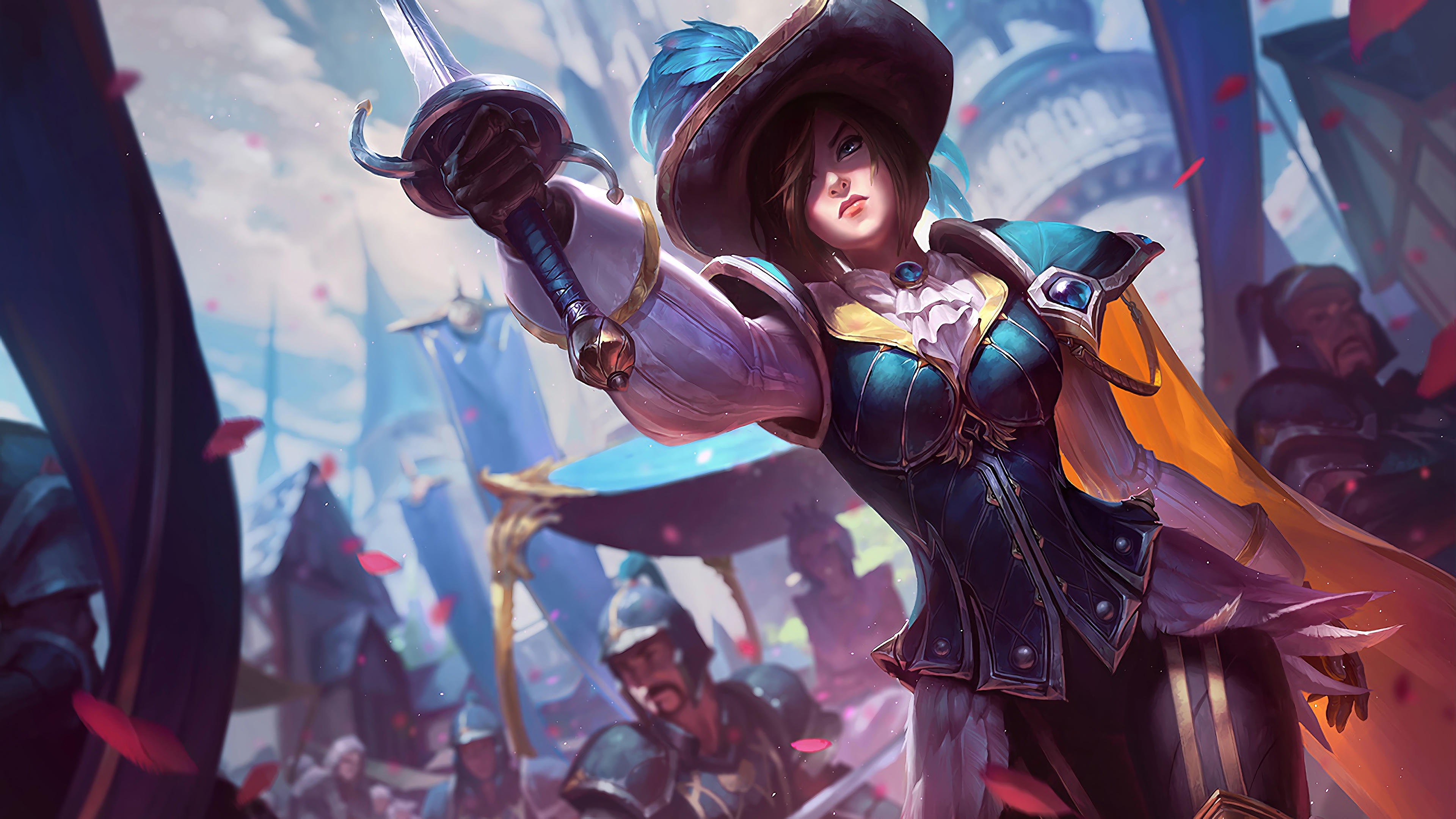 royal guard fiora lol splash art league of legends lol 1574102619