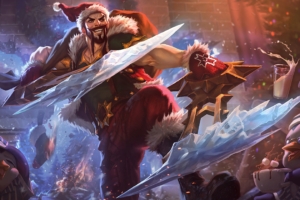 santa draven lol splash art league of legends lol 1574101714