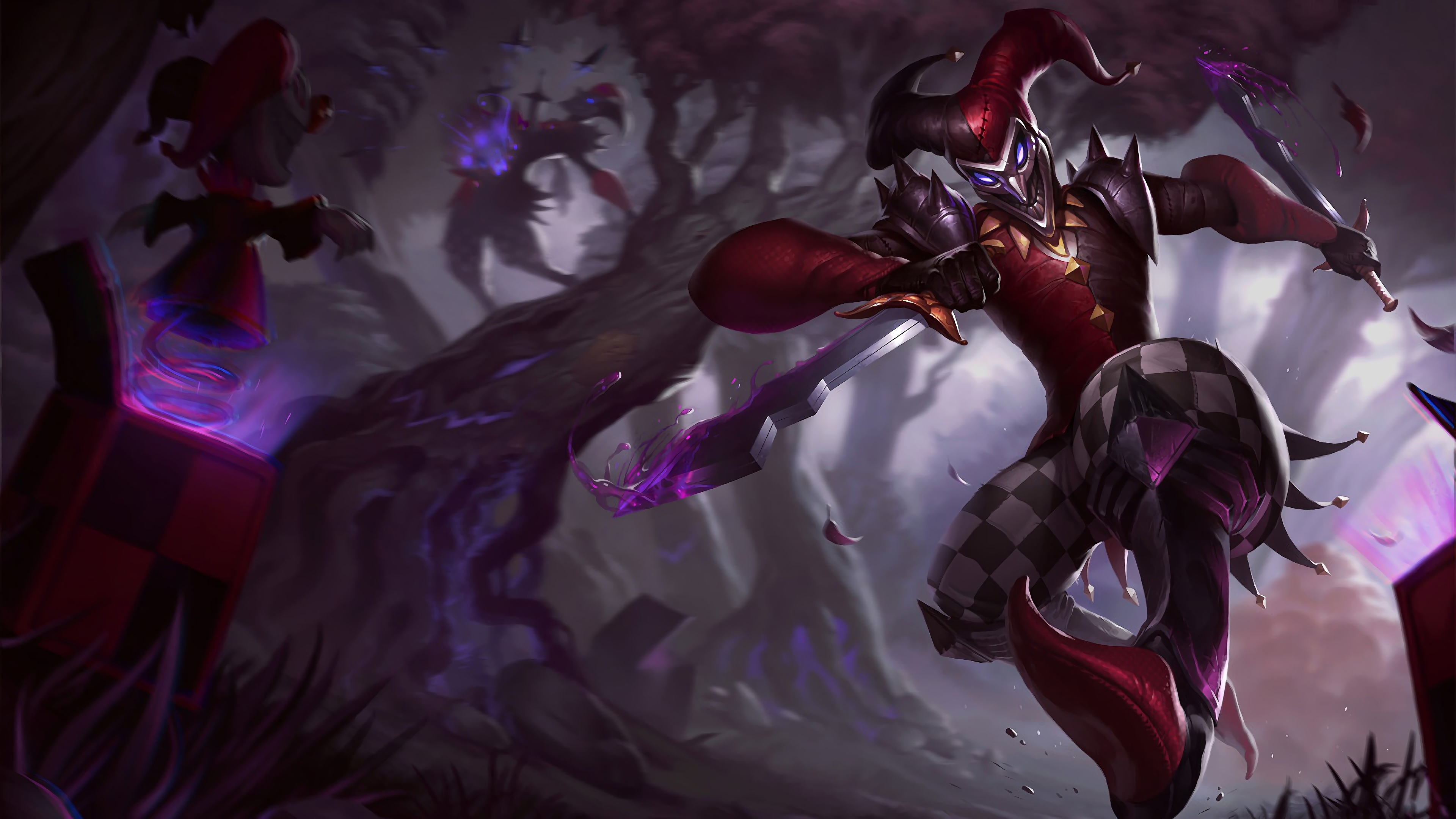 shaco lol splash art league of legends 1574100185