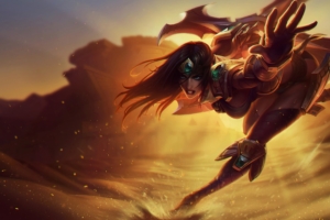 sivir lol splash art league of legends 1574101192