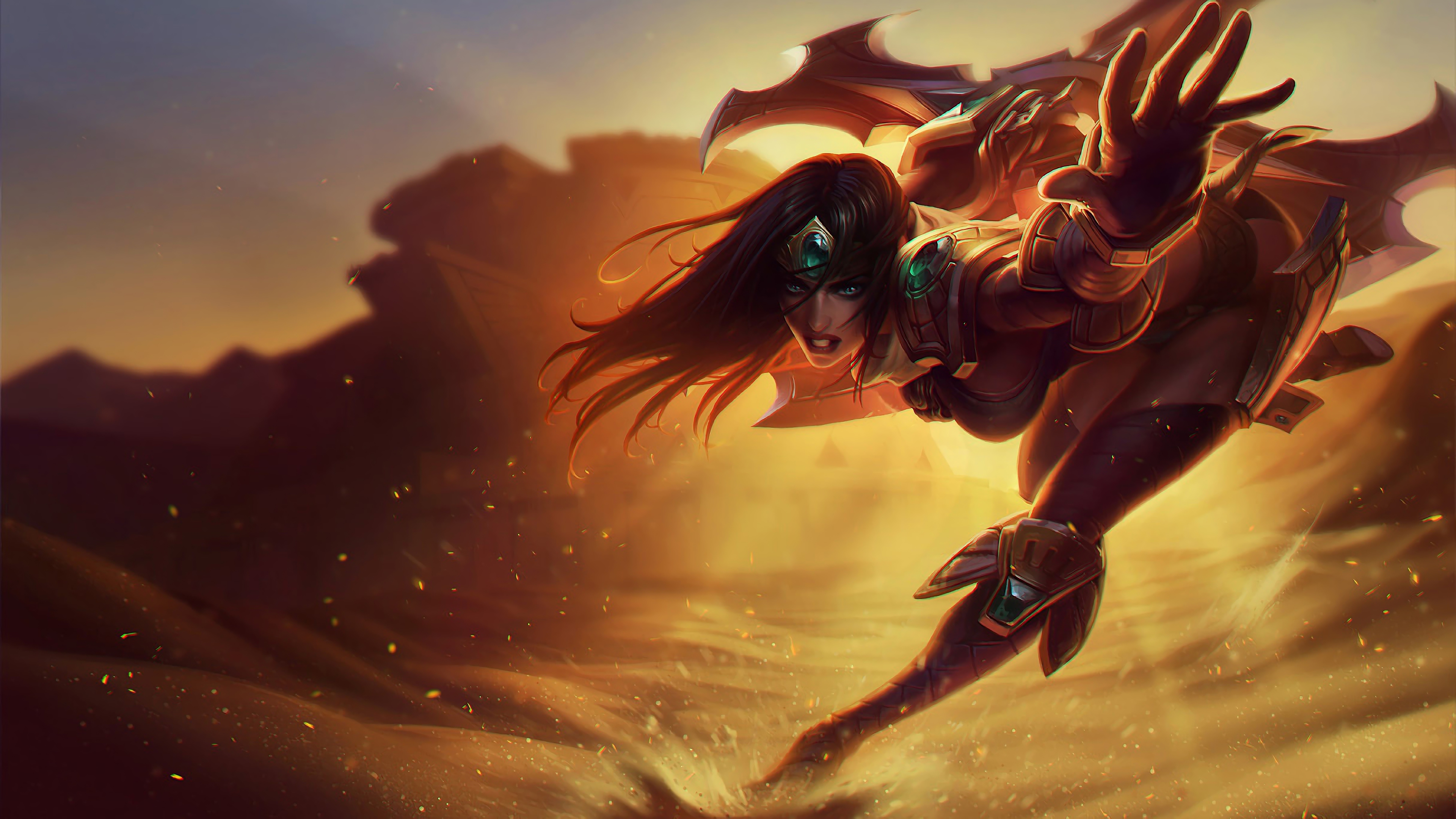 sivir lol splash art league of legends 1574101192