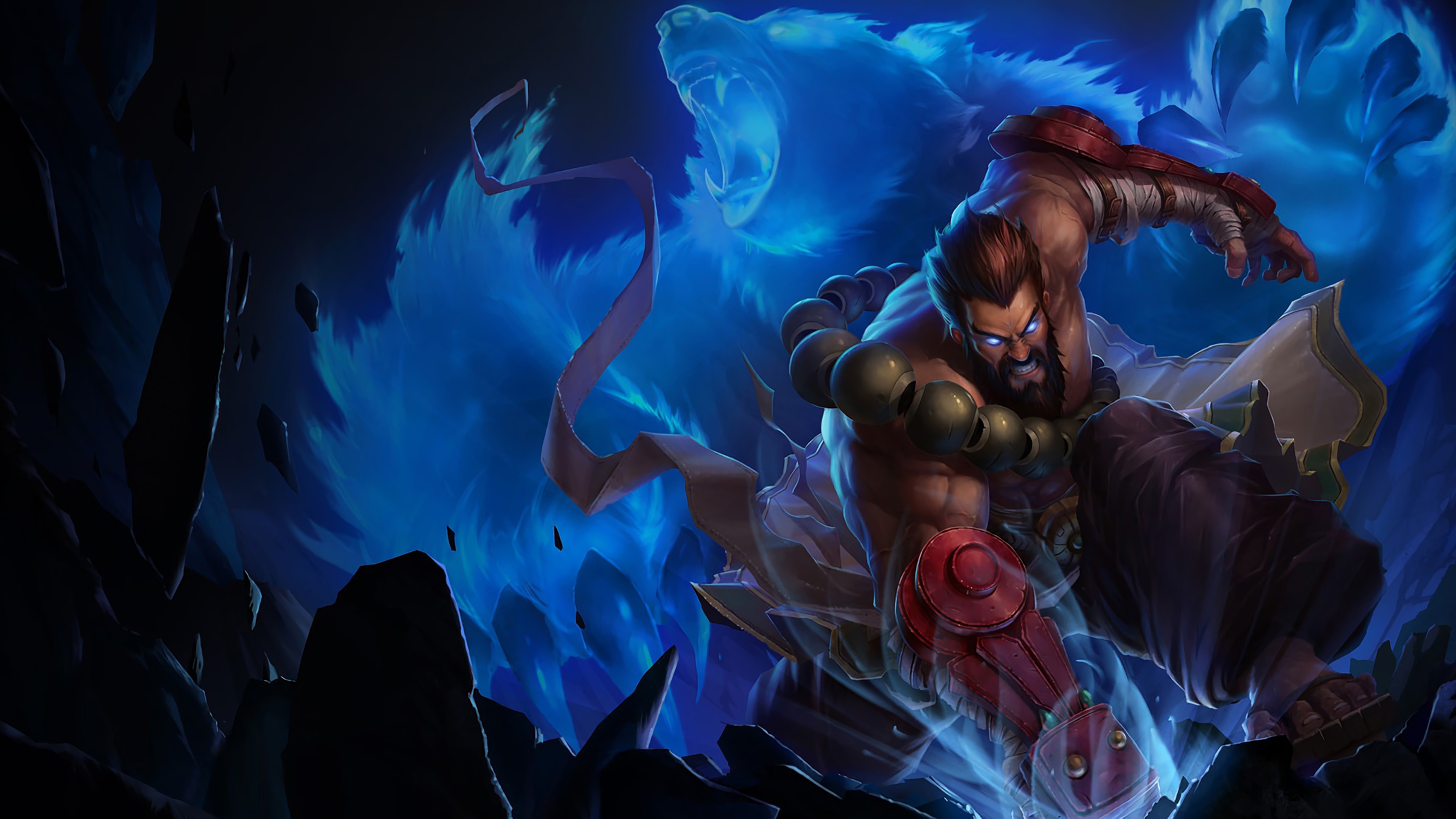 spirit guard udyr lol splash art league of legends 1574098581