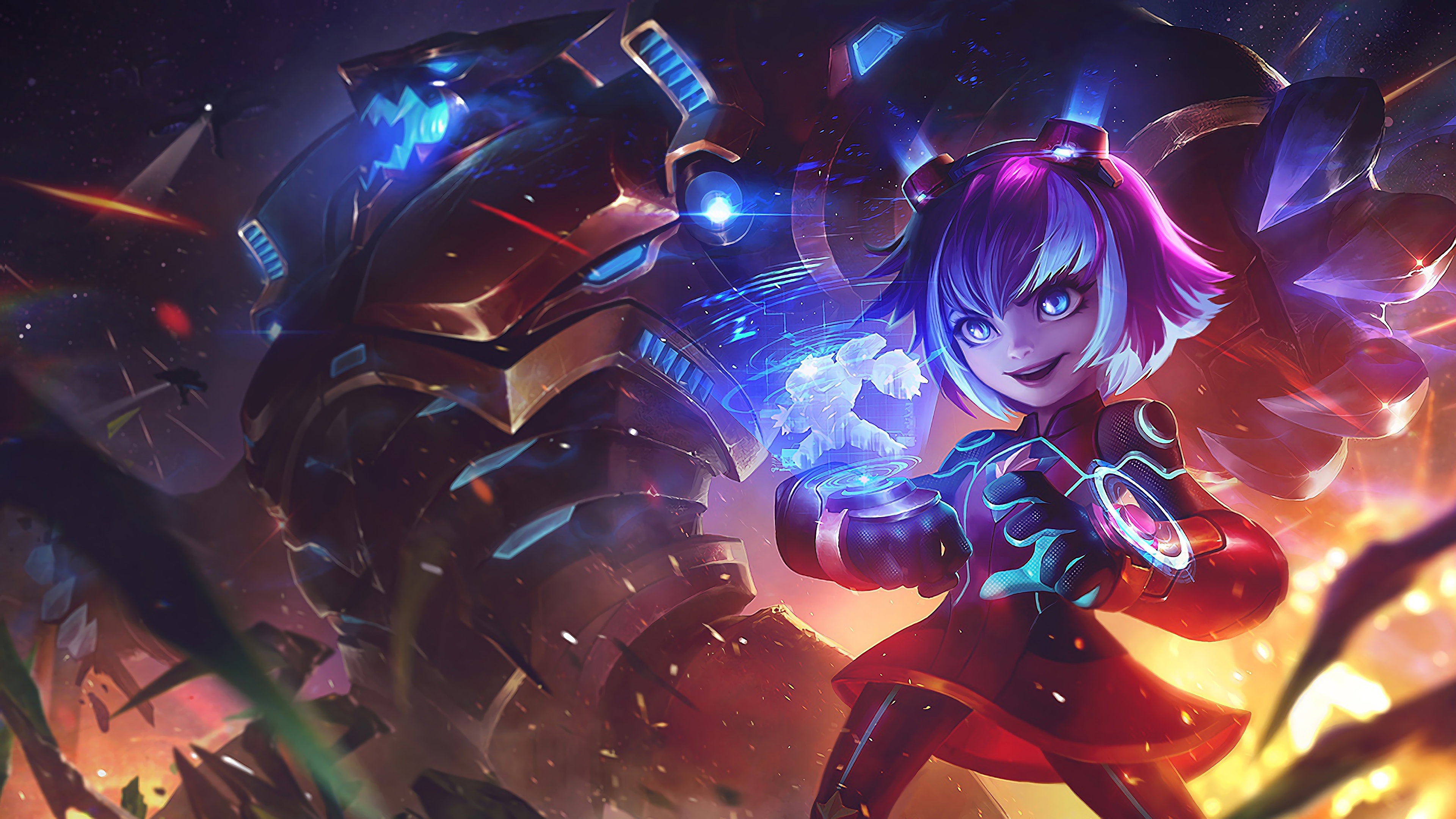 super galaxy annie lol splash art league of legends 1574100756