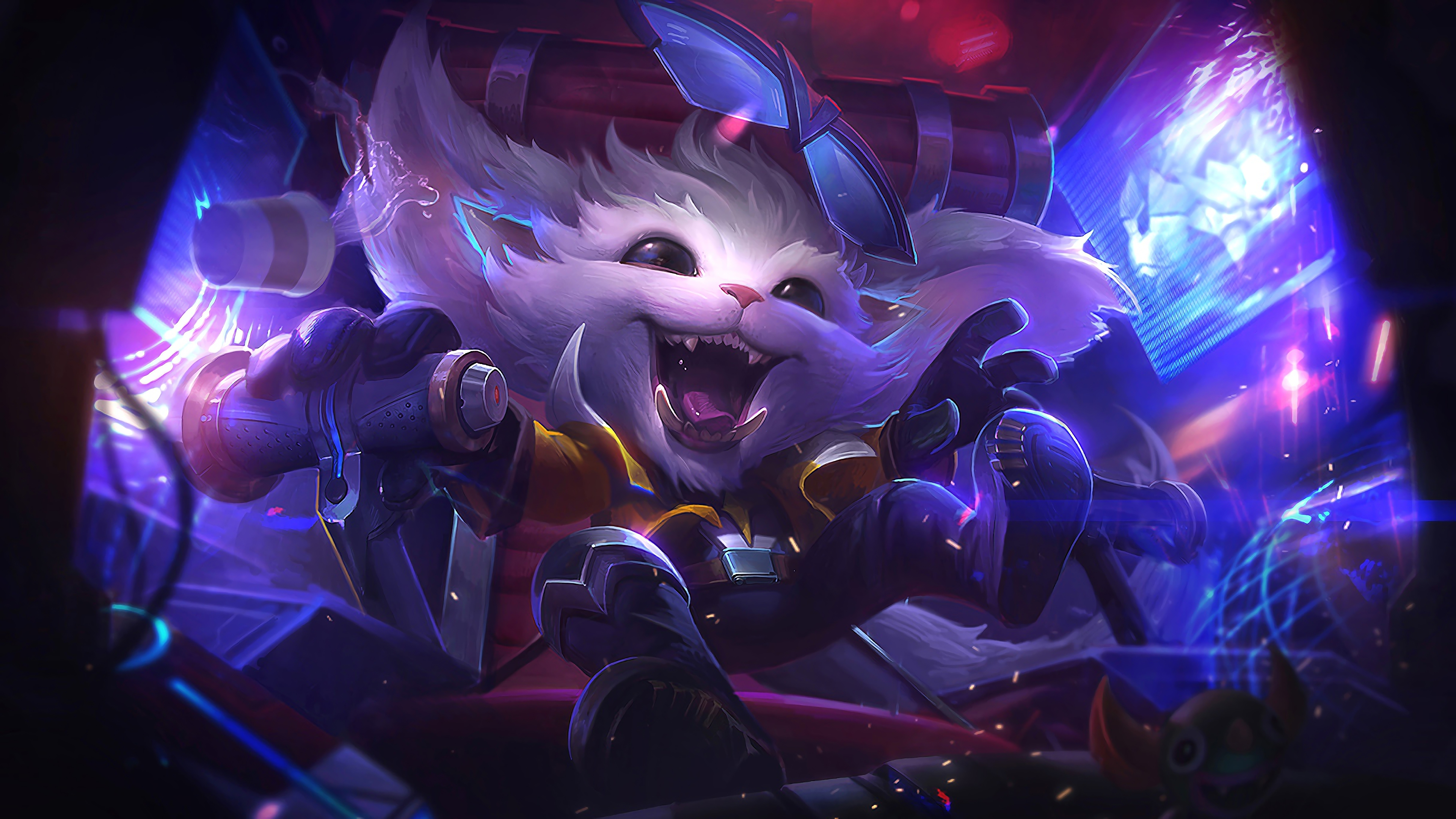 super galaxy gnar lol splash art league of legends lol 1574102050