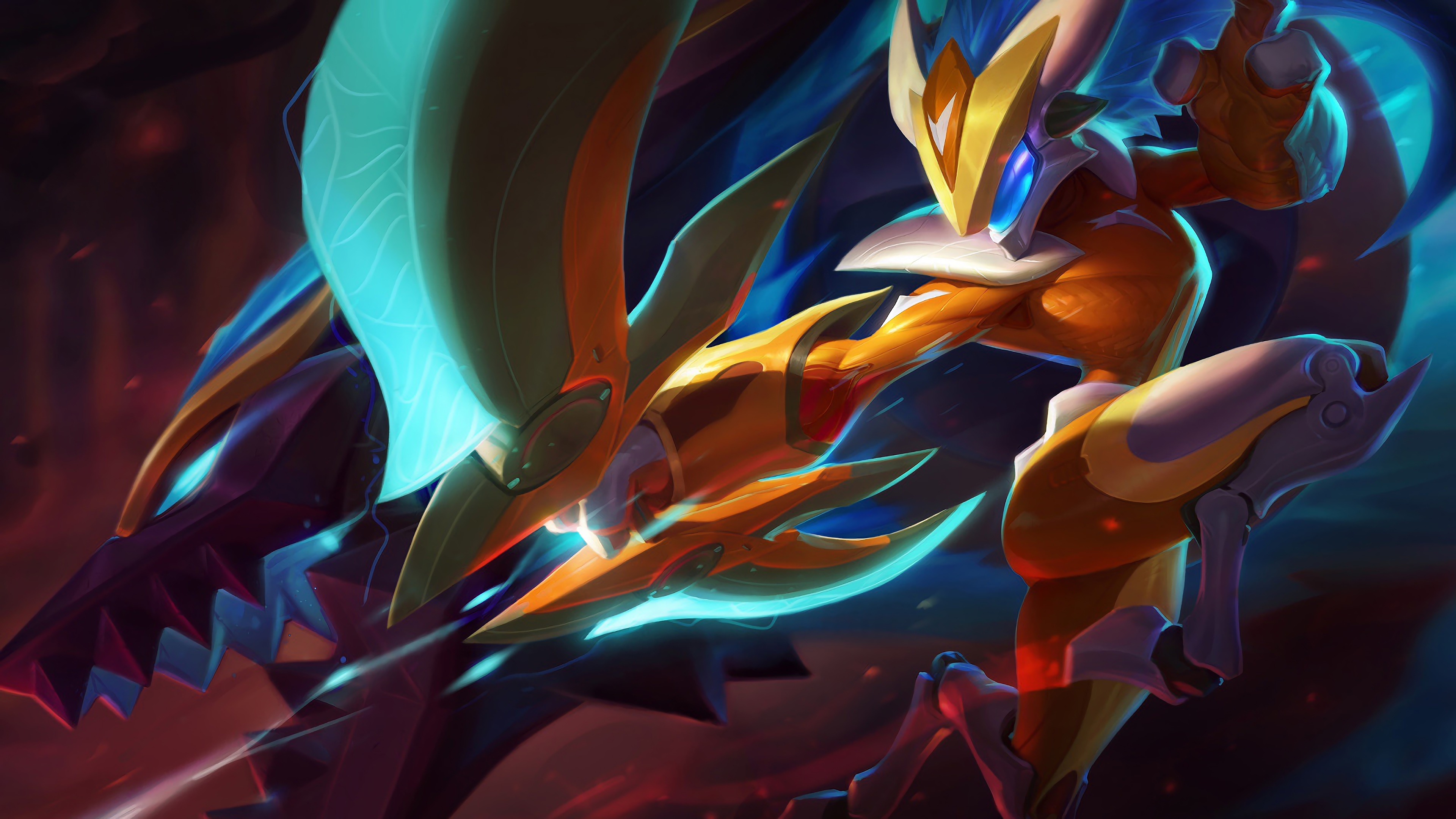 super galaxy kindred lol splash art league of legends 1574100618