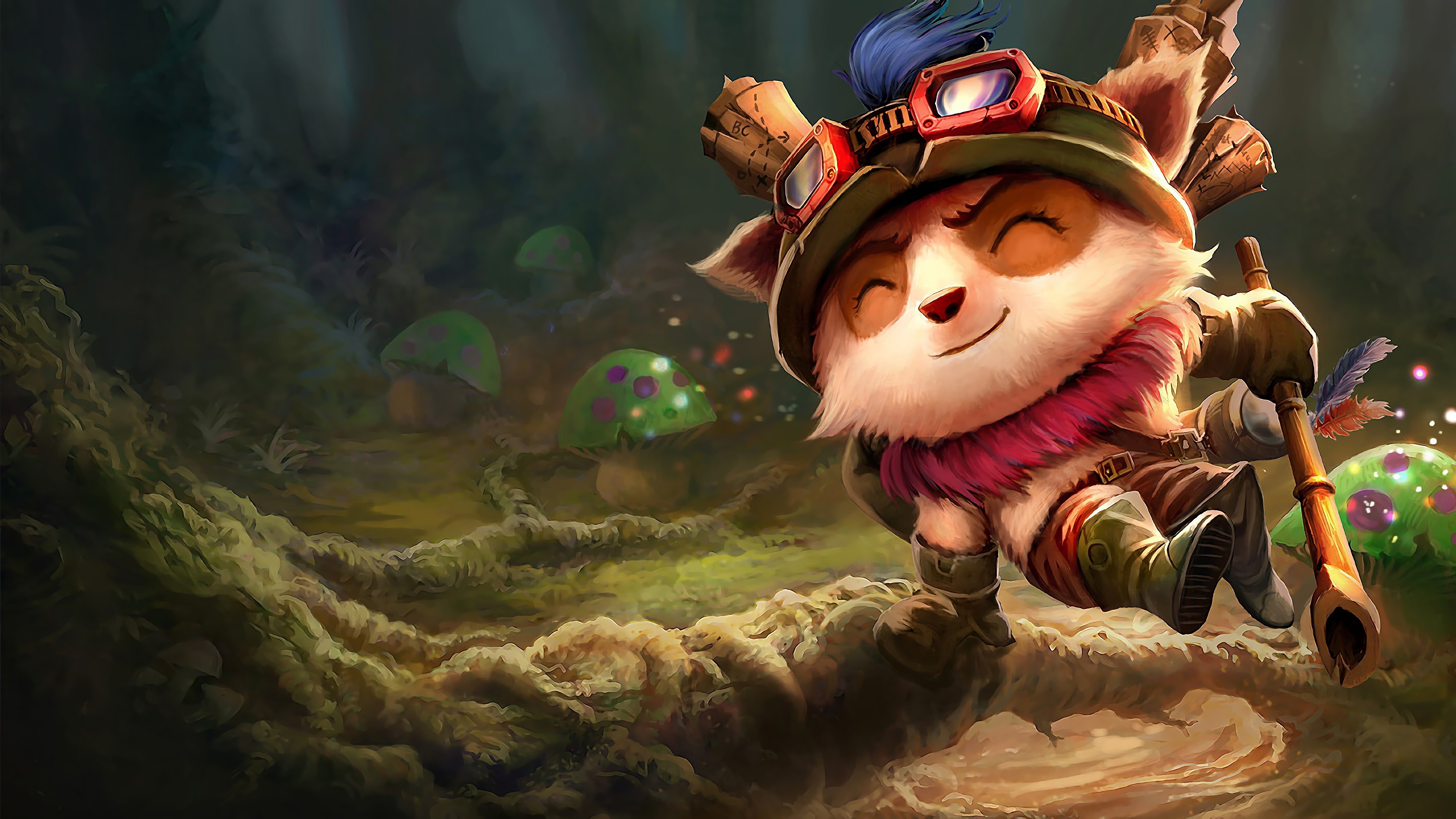 teemo lol splash art league of legends lol 1574101619