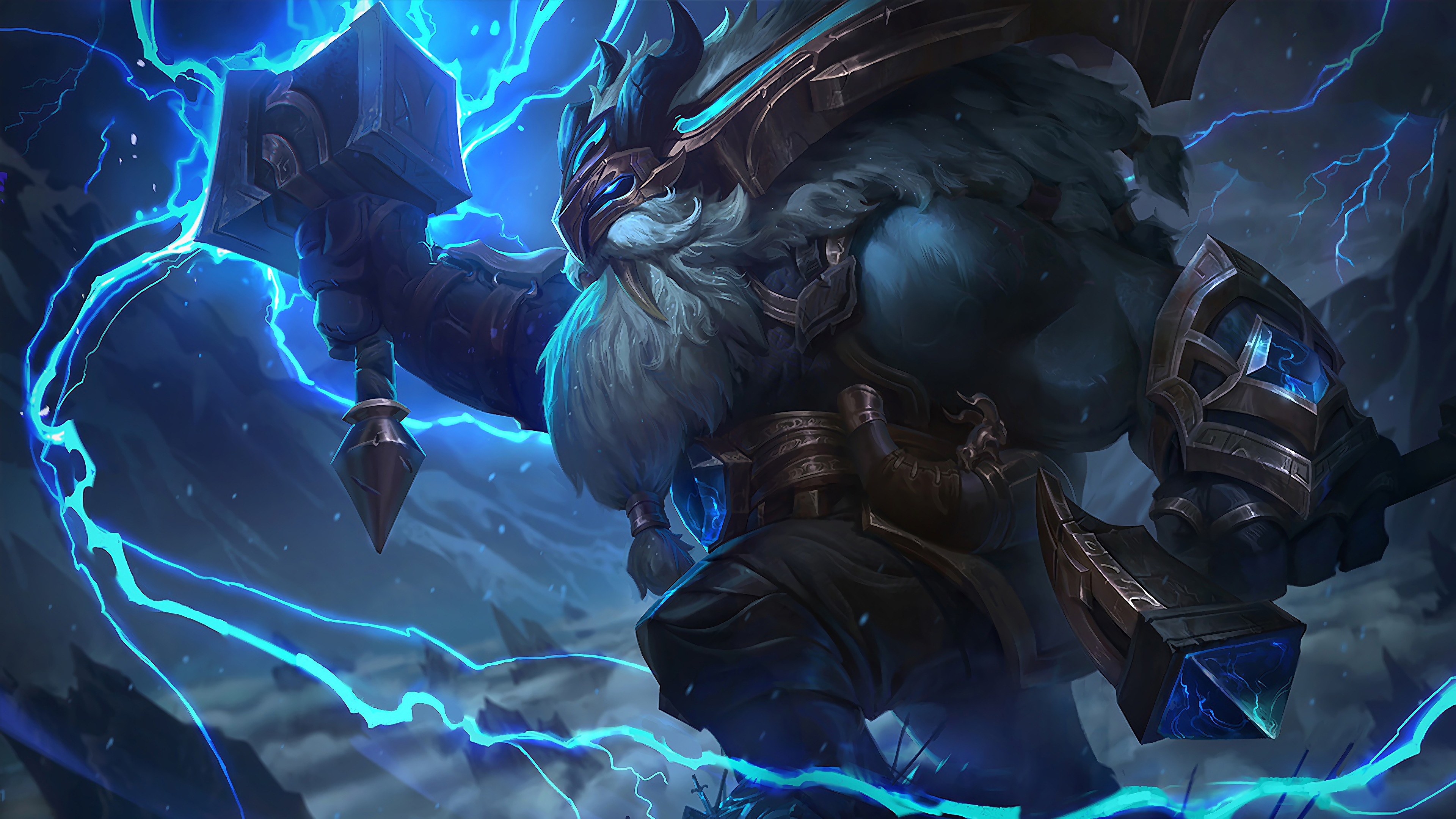 thunder lord ornn lol splash art league of legends lol 1574102256