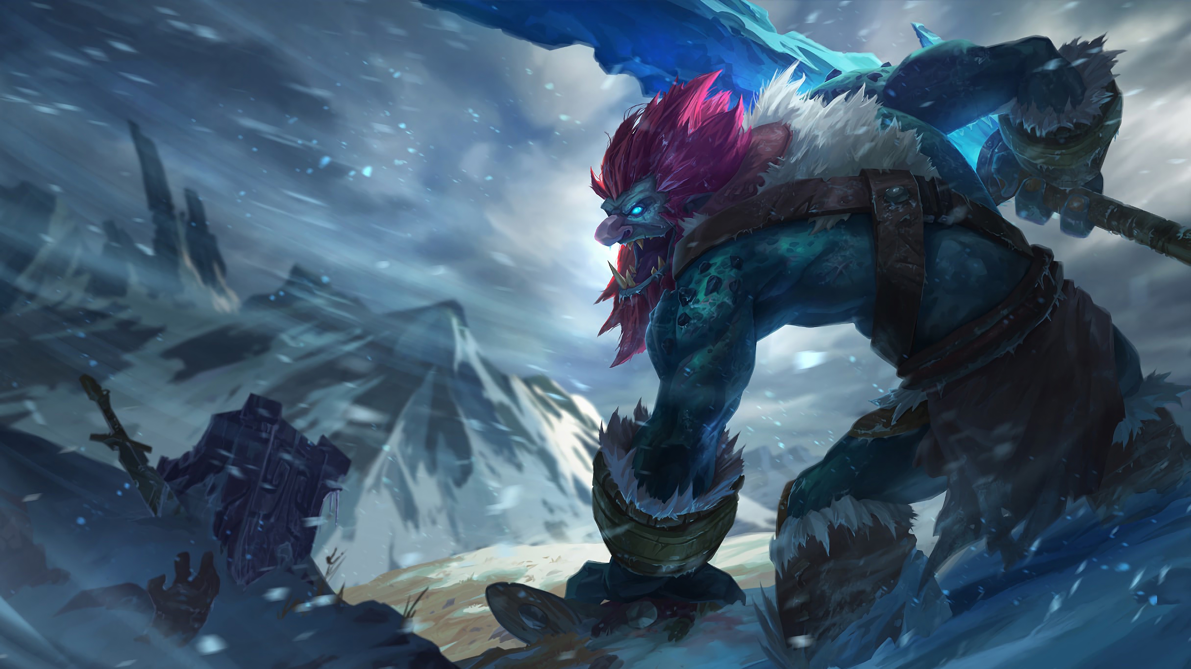 trundle lol splash art league of legends 1574098583