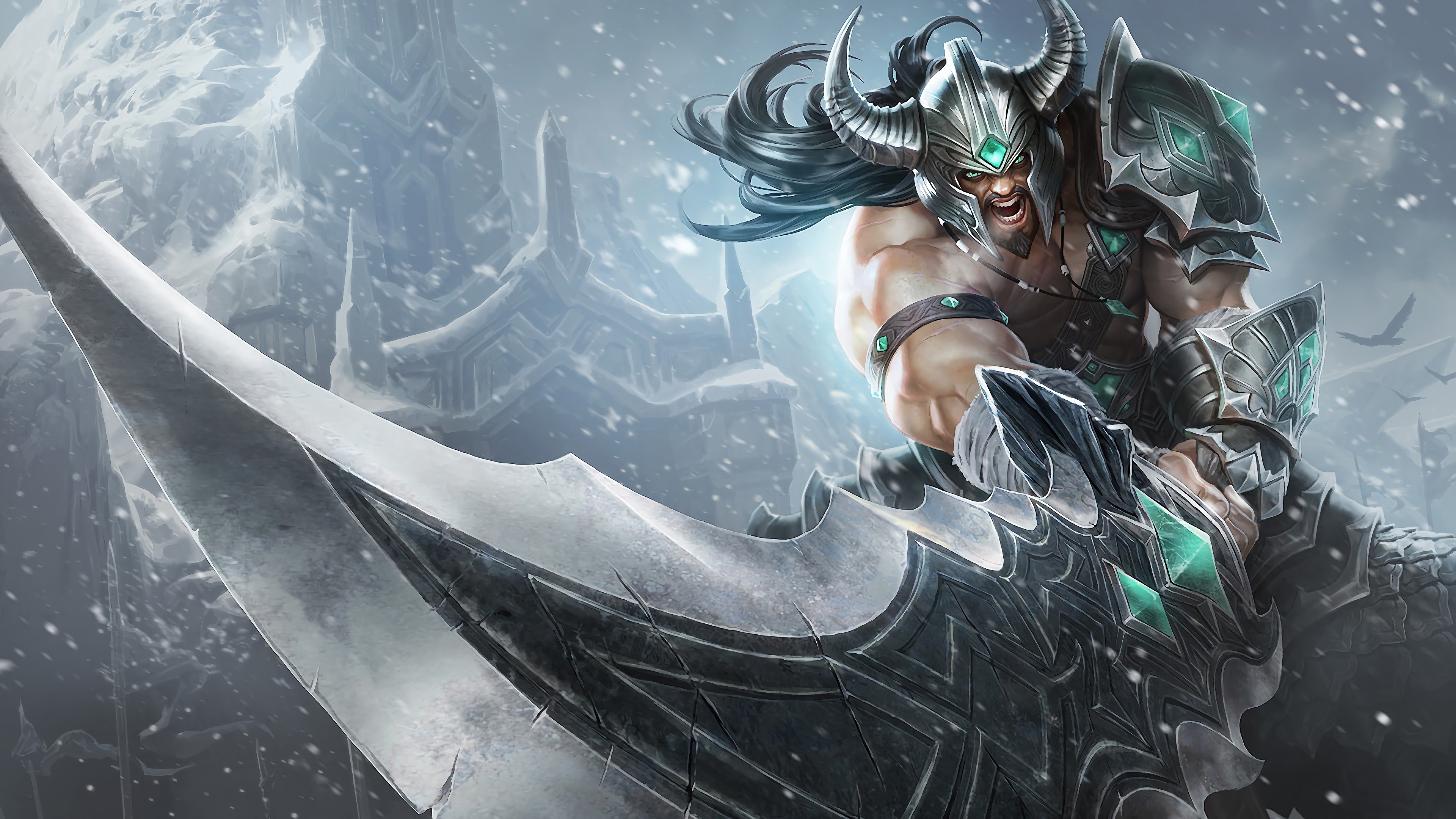 tryndamere lol splash art league of legends lol 1574101749