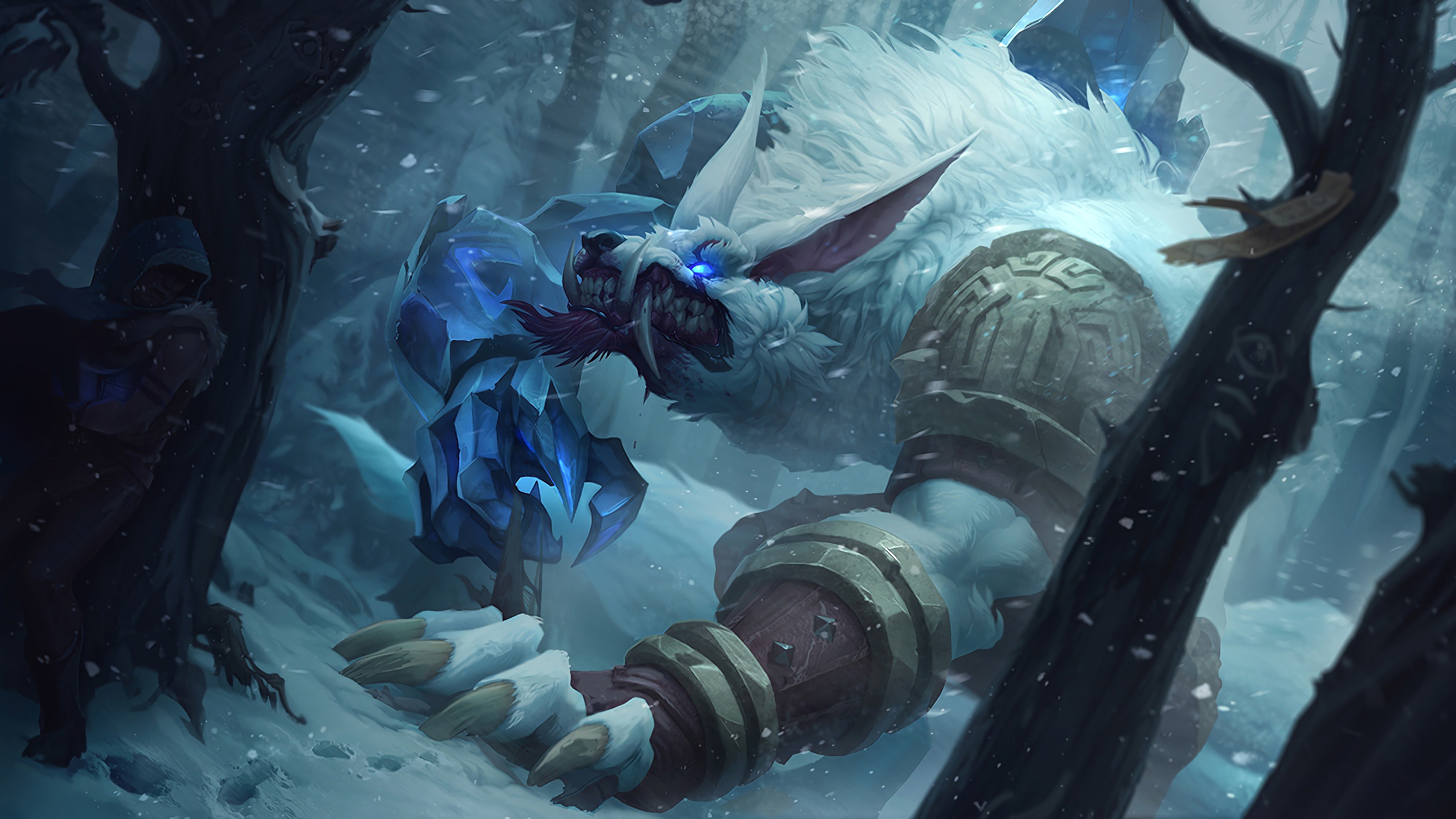 tundra hunter warwick lol splash art league of legends lol 1574102607