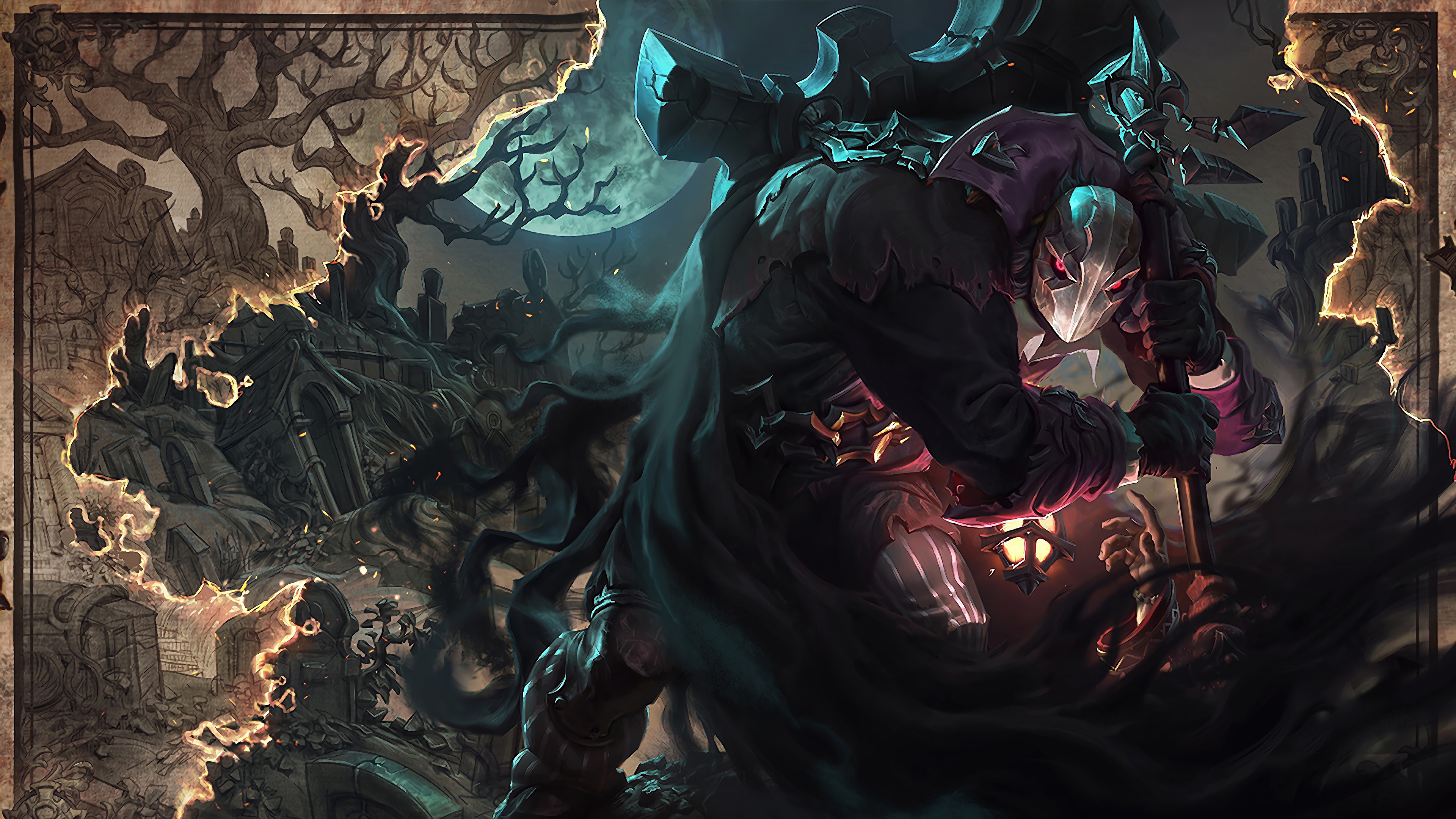 undertaker yorick lol splash art league of legends 1574100187