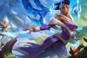 winter wonder karma lol splash art league of legends 1574100646