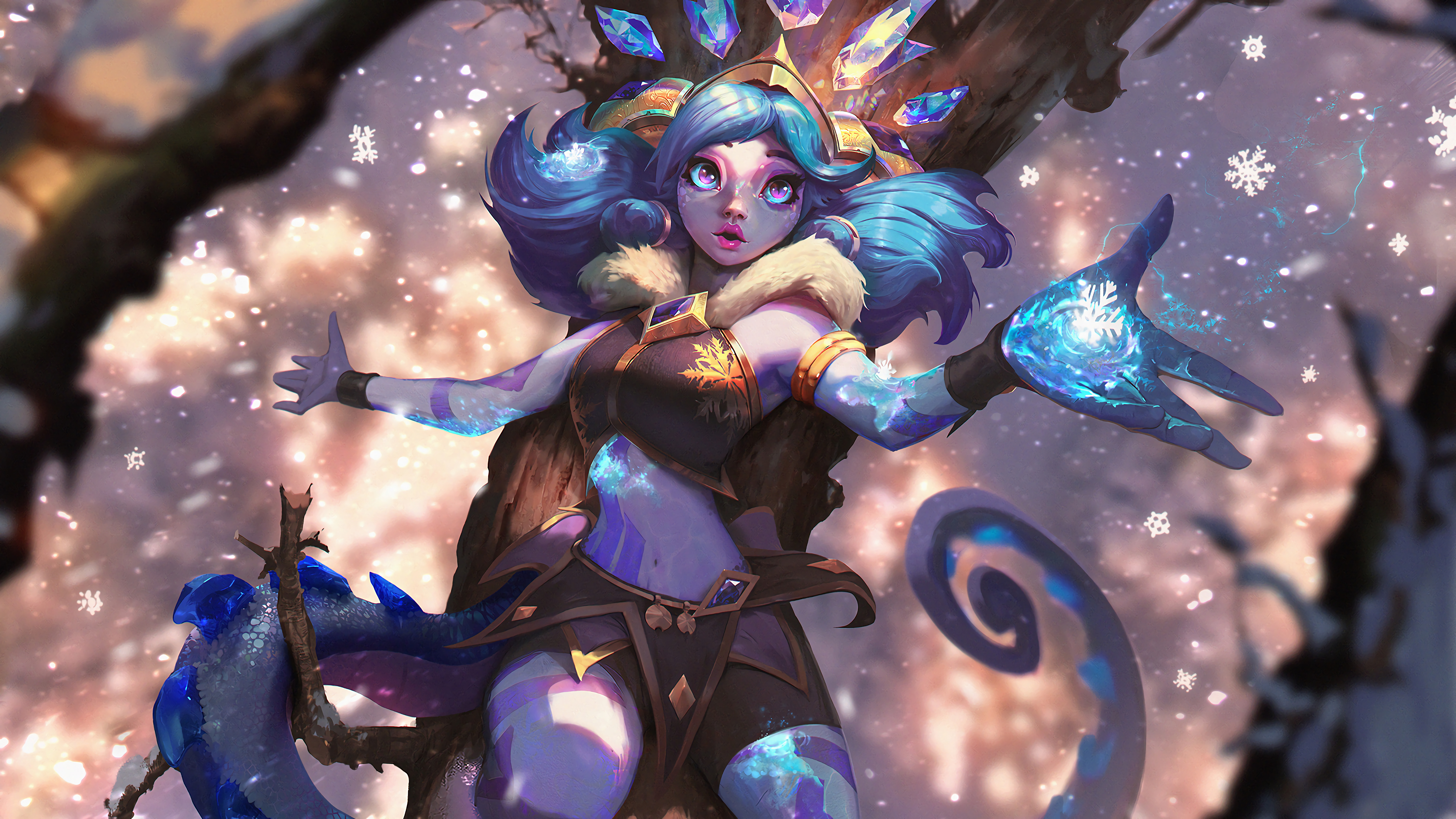 winter wonder neeko lol splash art skin league of legends lol 1574104964