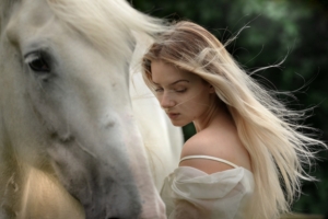 beautiful girl with horse 1575664046