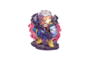 cable marvel superhero minimal art 1576089841