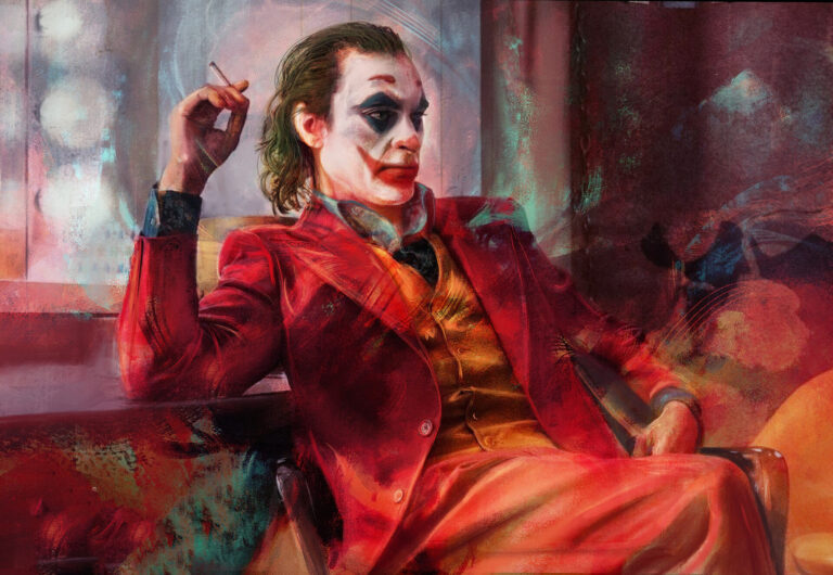 Joker Sit art