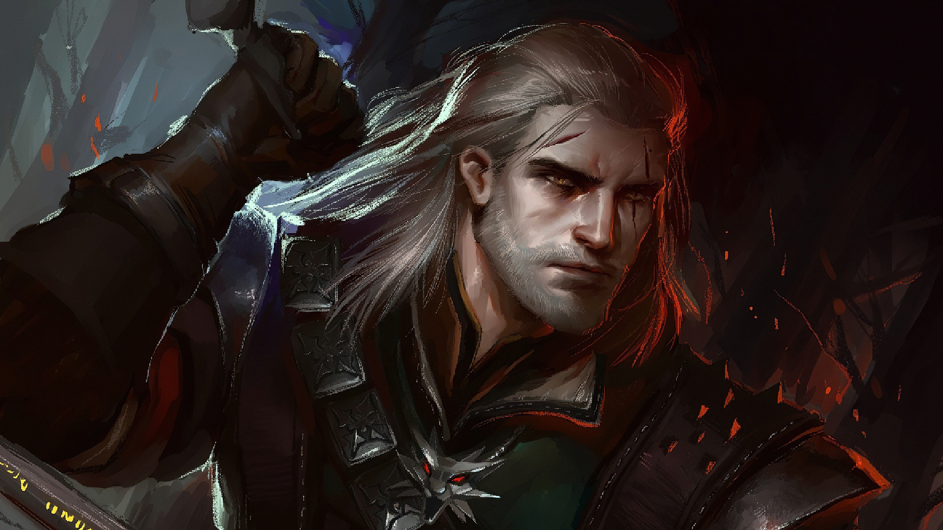 witcherart 3840x2160 1