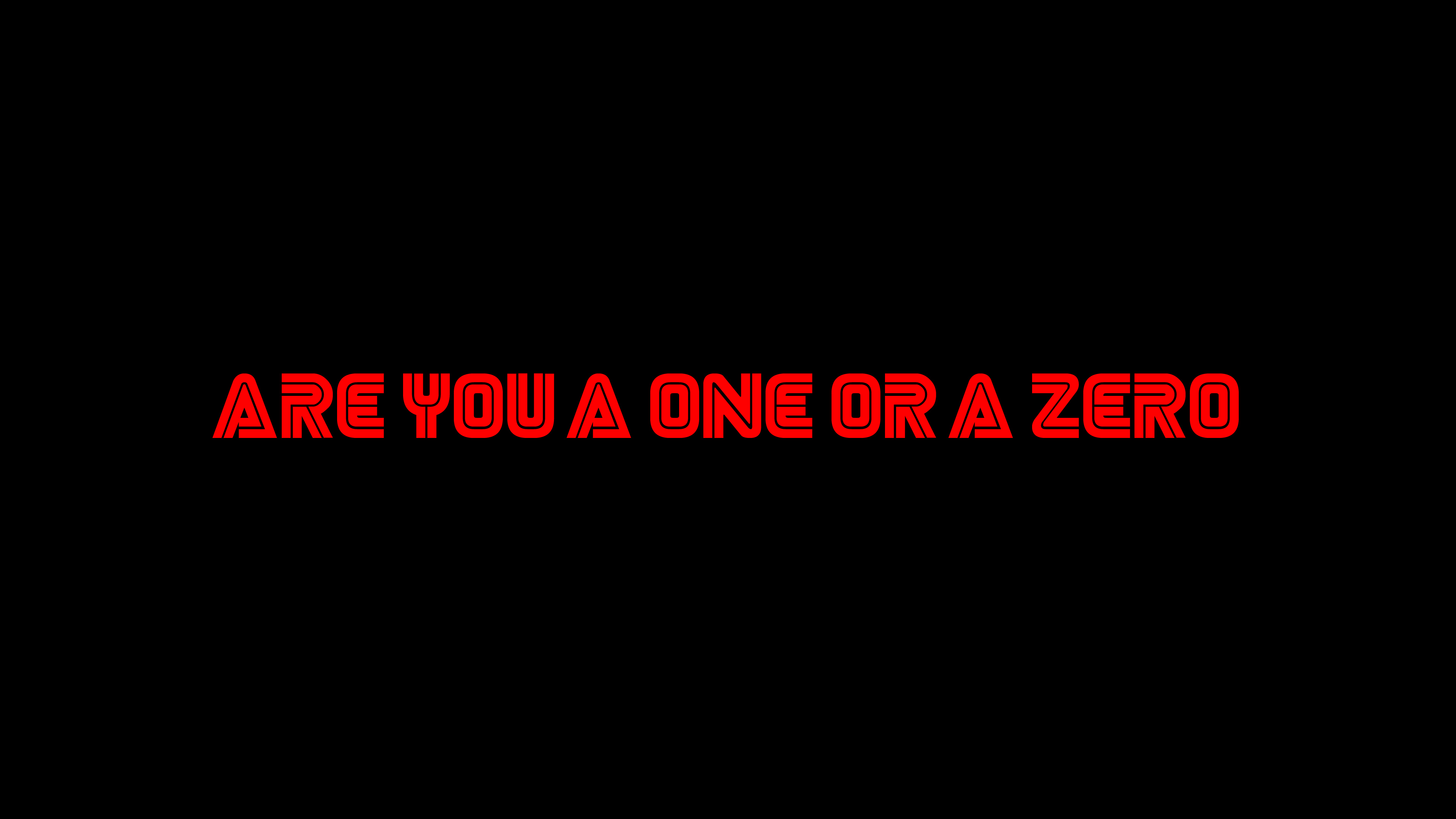 are you a one or a zero mr robot typography 1577915108