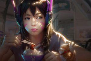 dva overwatch fanart 4k 6j 3840x2160 1