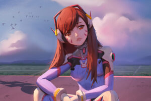 dva overwatch sketch artwork 4k b0 3840x2160 1