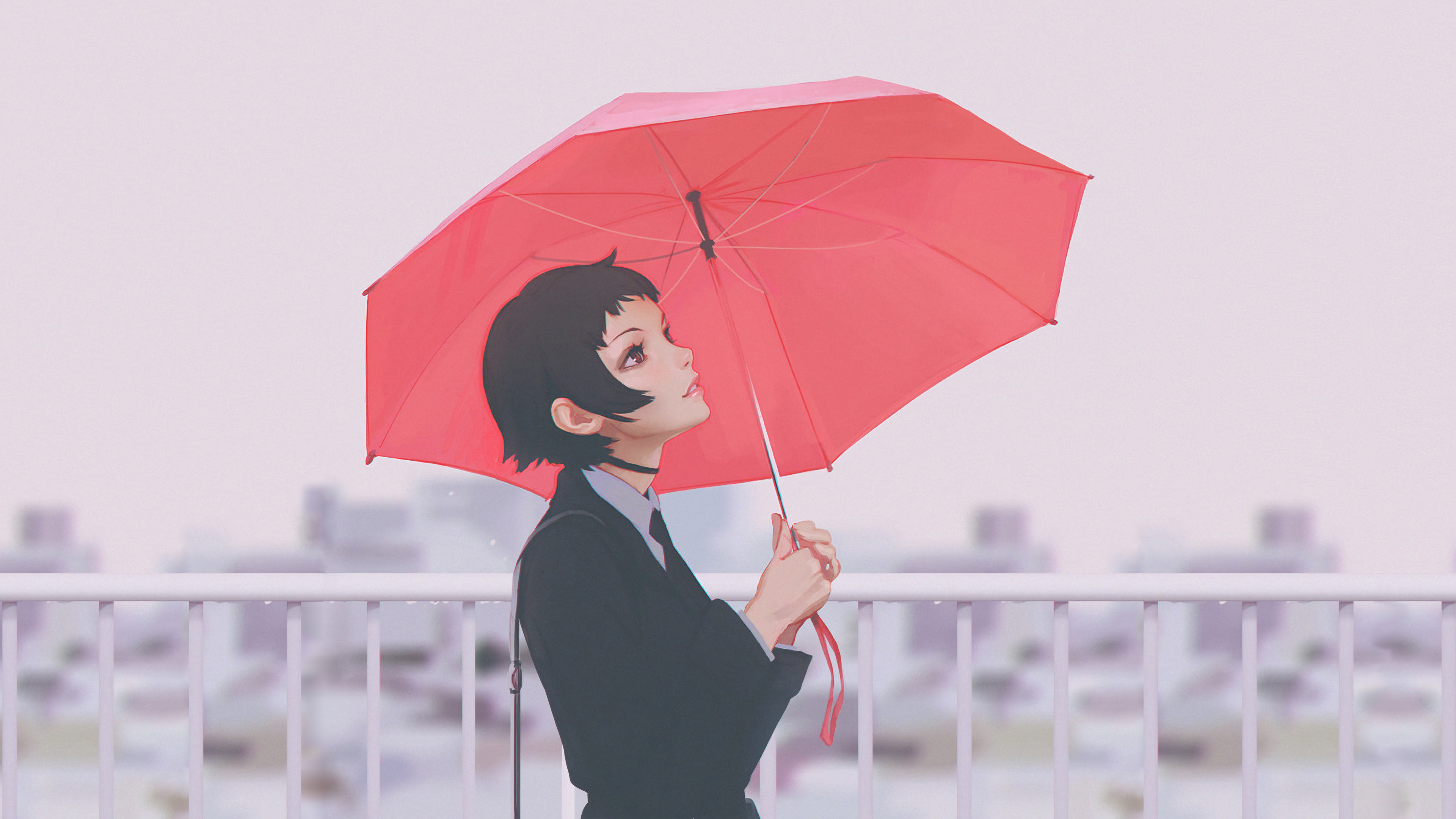 ilya kuvshinov anime girl with umbrella 1578253832