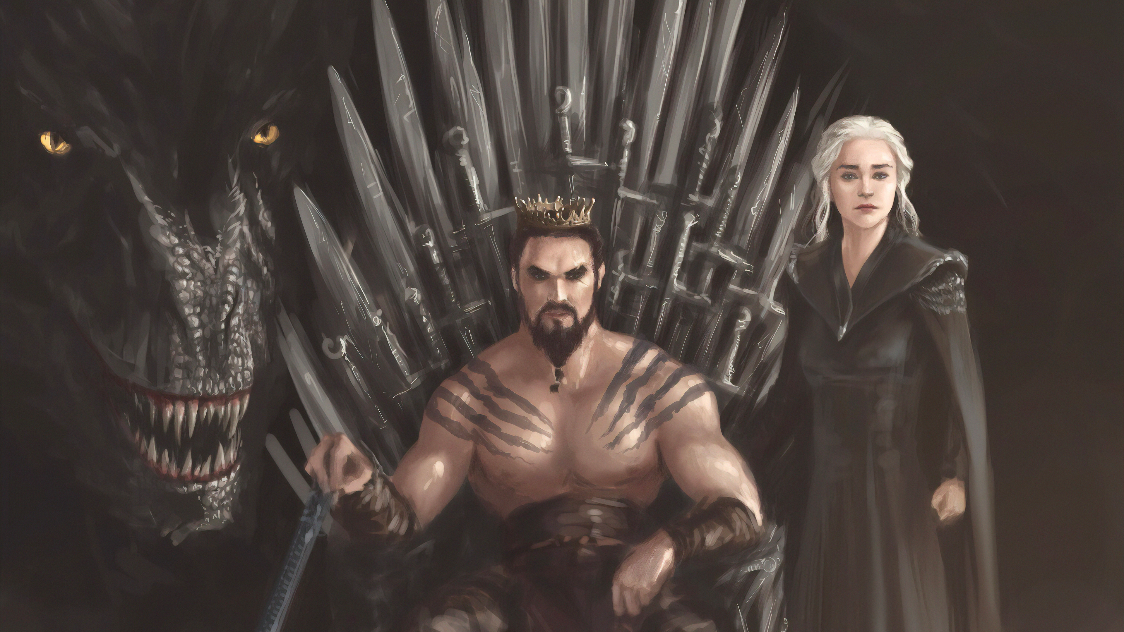 khal drago daenerys targayen art 1578252518