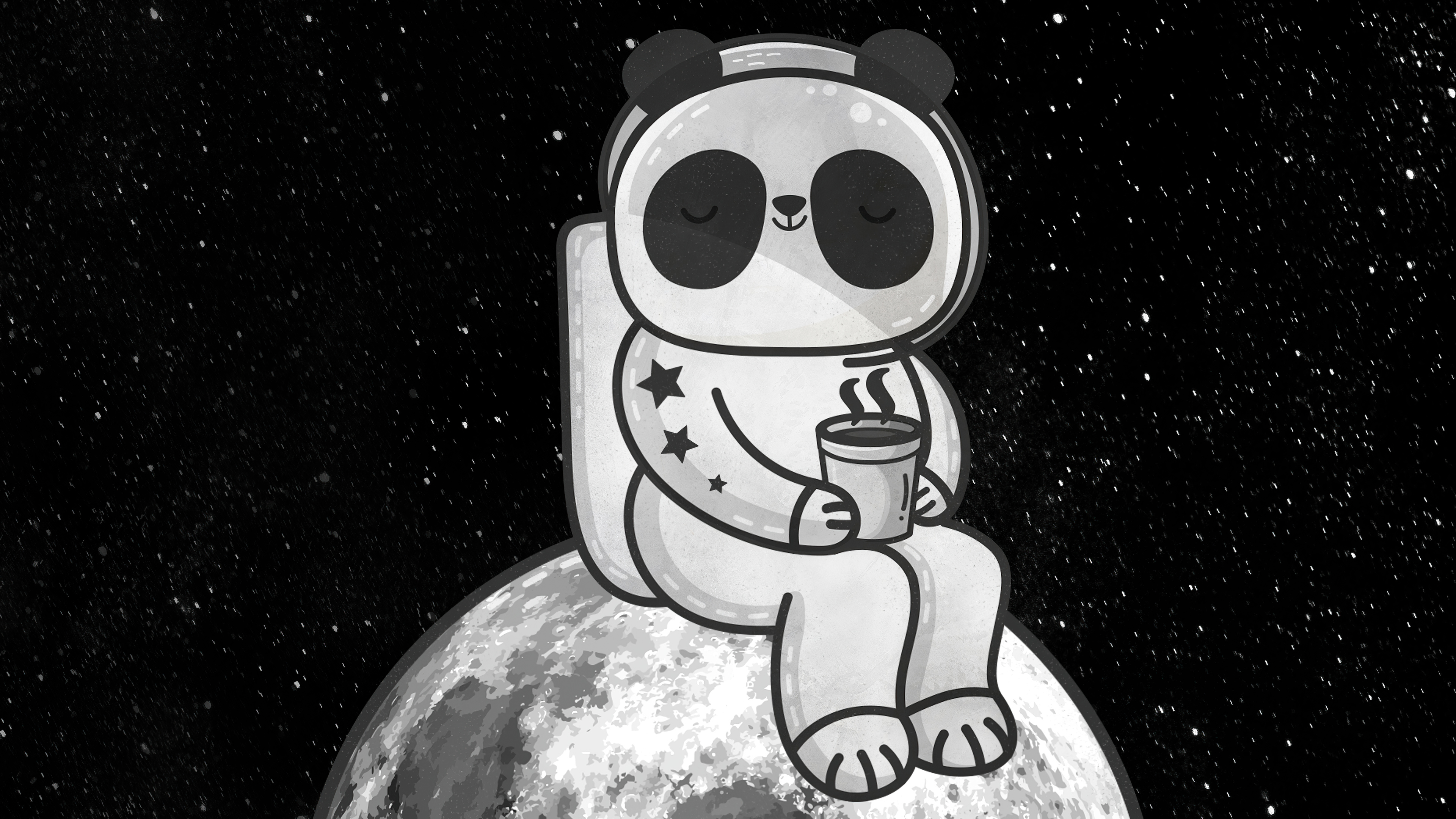 little astronaut having tea on moon 1580055481