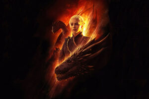 mother of dragons fanart 4k 1577914857