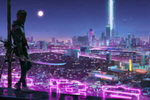 neon lights cyber ninja boy 1580055629