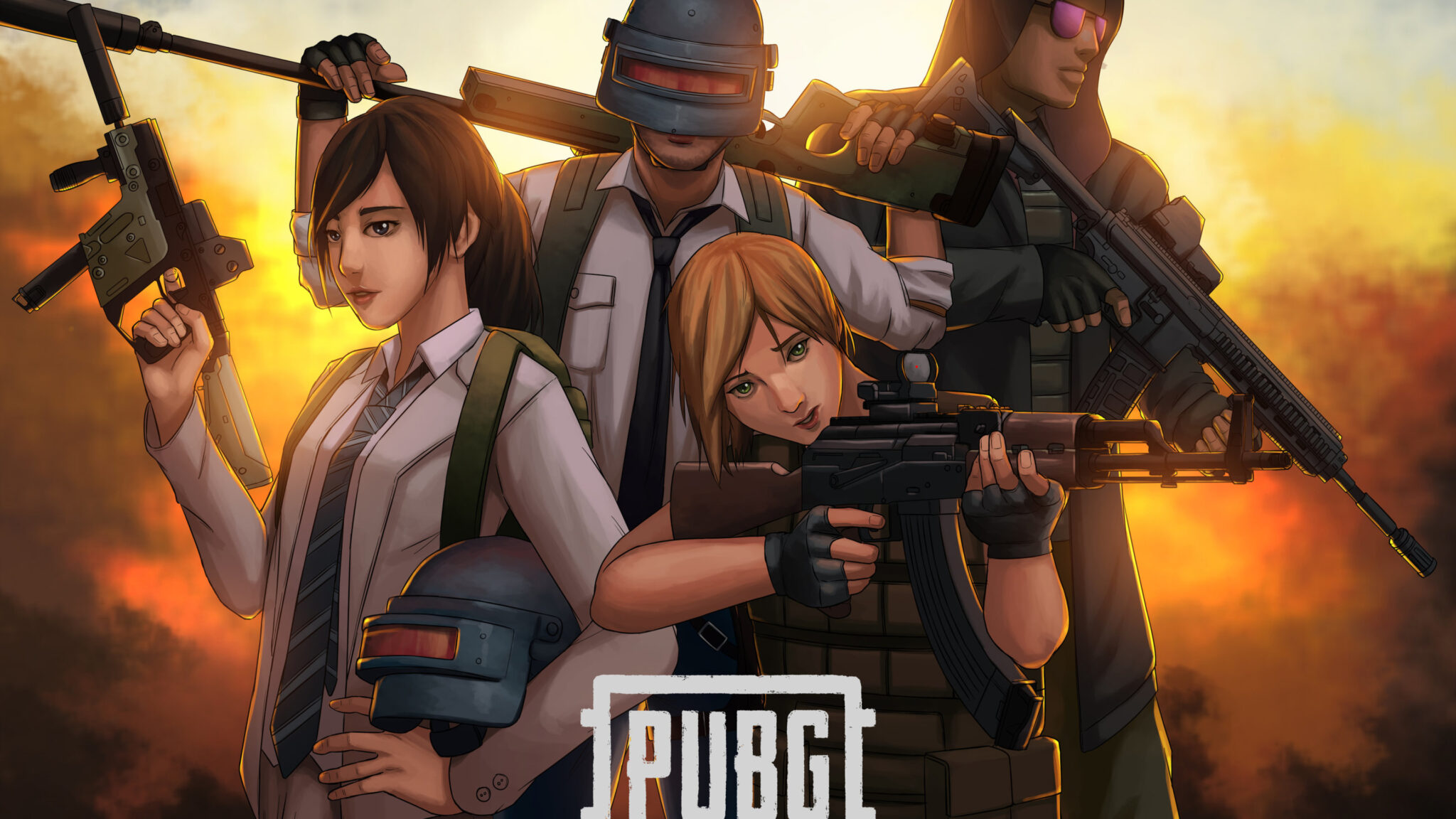 <b>pubg</b> squad art pe 3840x2160 1.